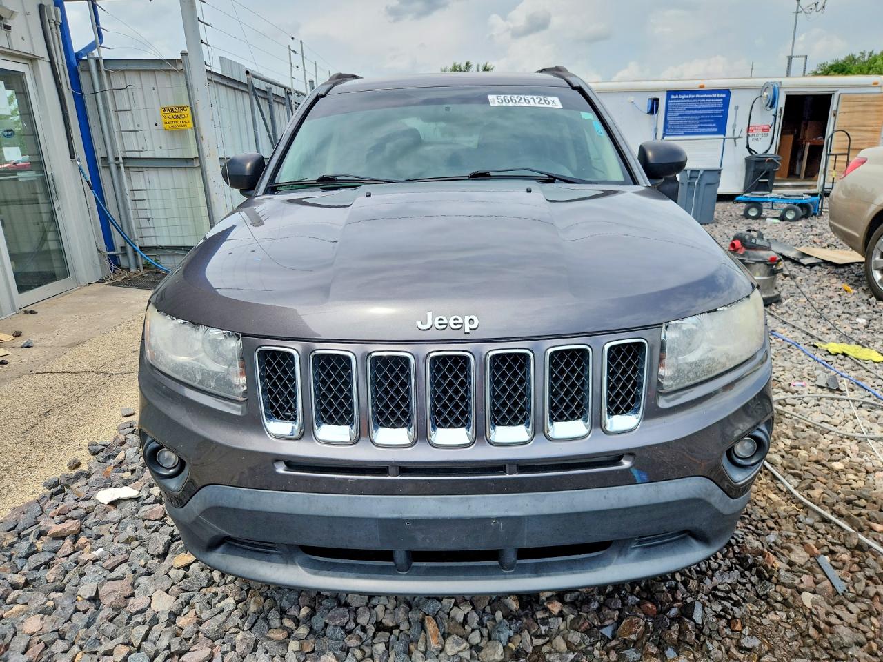 2016 Jeep Compass Sport Gray vin: 1C4NJCBA8GD611794