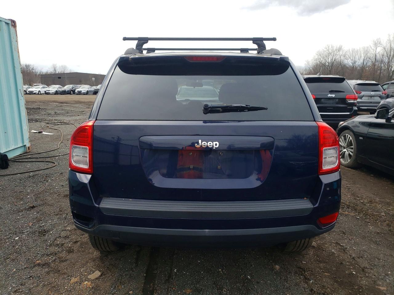 2012 Jeep Compass Blue vin: 1C4NJCBA9CD633992