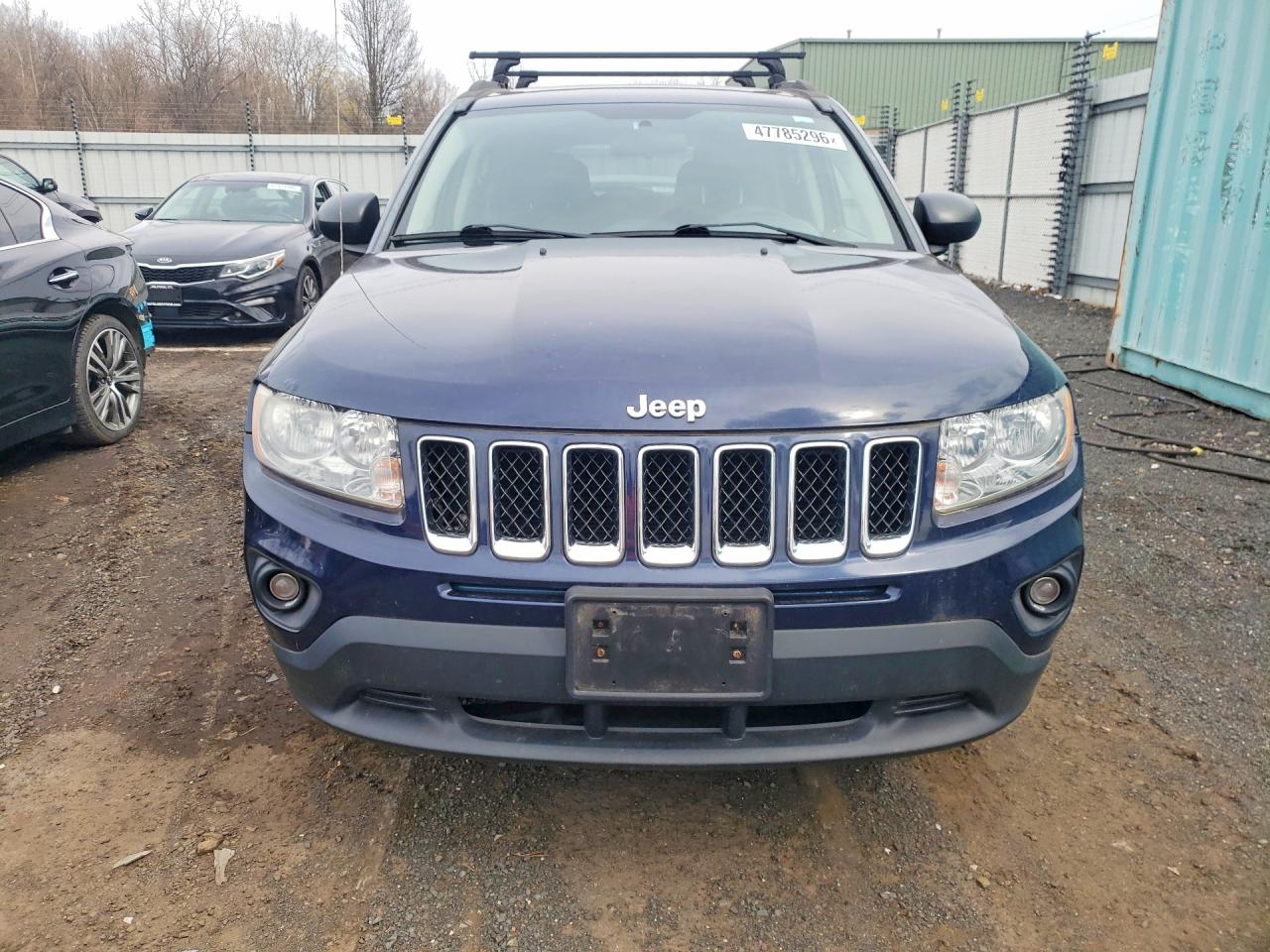 2012 Jeep Compass Blue vin: 1C4NJCBA9CD633992