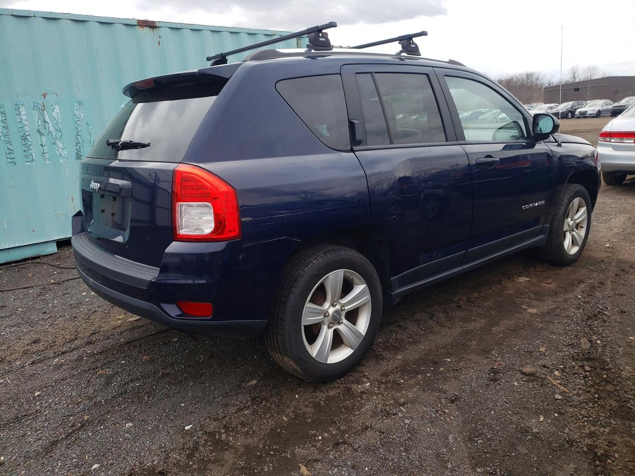 2012 Jeep Compass Blue vin: 1C4NJCBA9CD633992