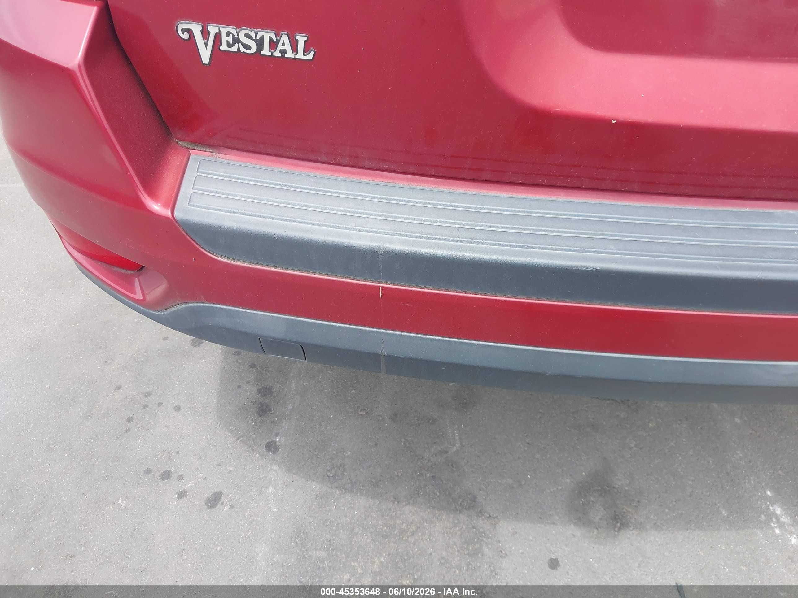 2012 Jeep Compass Sport Red vin: 1C4NJCBA9CD660240