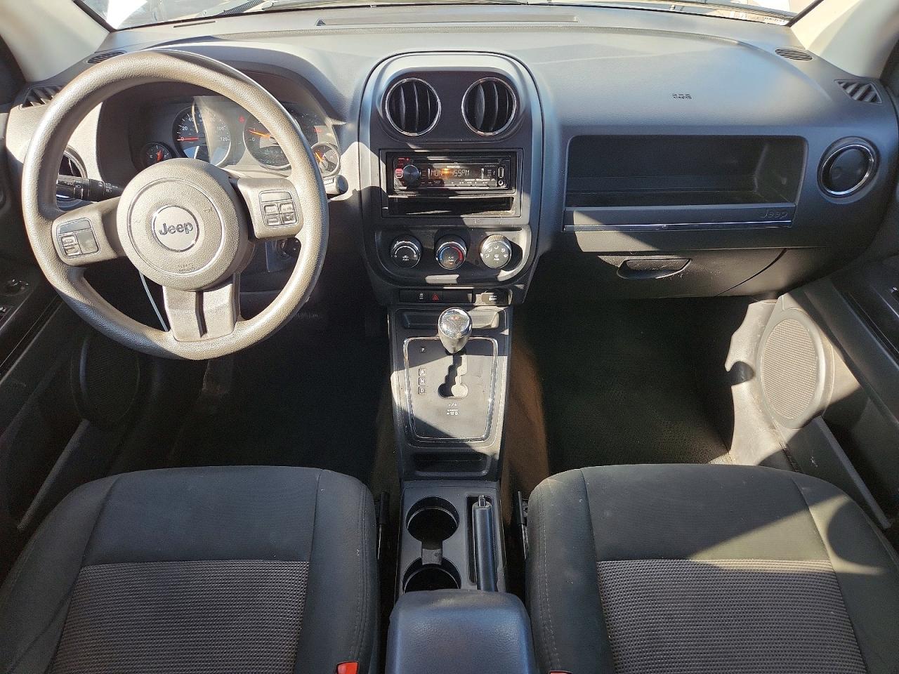 2013 Jeep Compass Sport White vin: 1C4NJCBA9DD246523