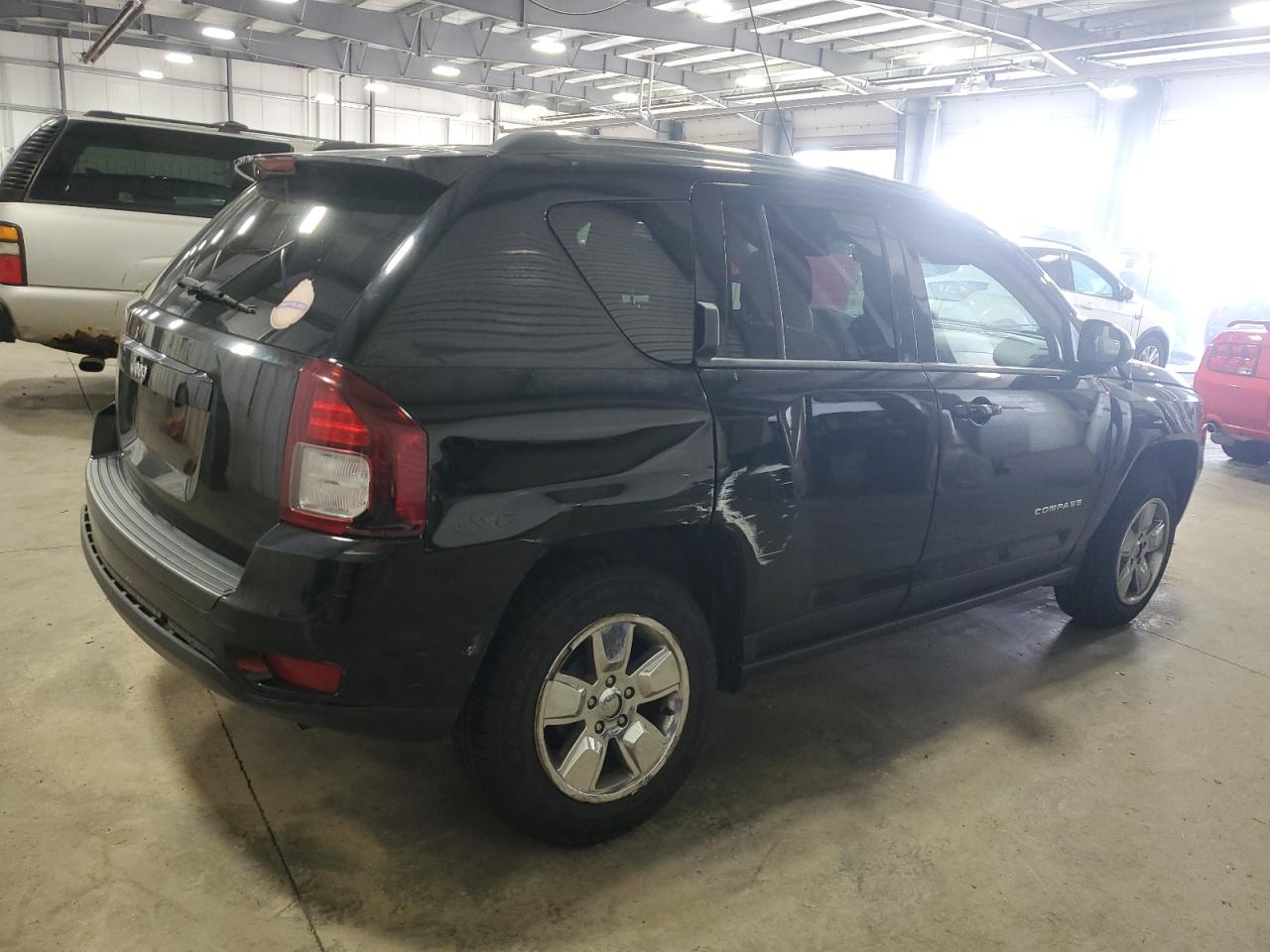 2014 Jeep Compass Sport Черный vin: 1C4NJCBA9ED505237
