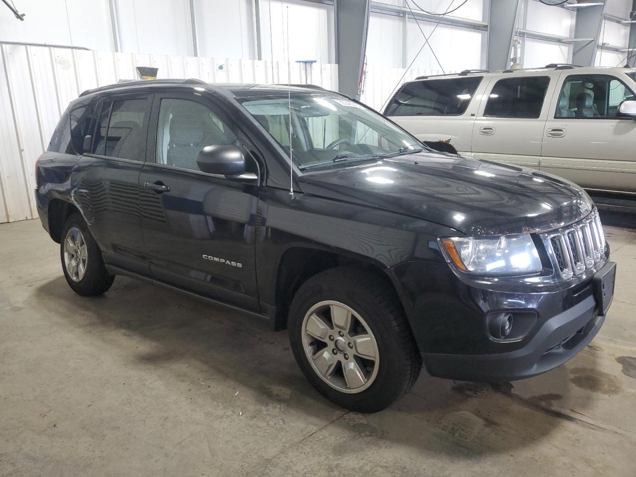 2014 Jeep Compass Sport Черный vin: 1C4NJCBA9ED505237