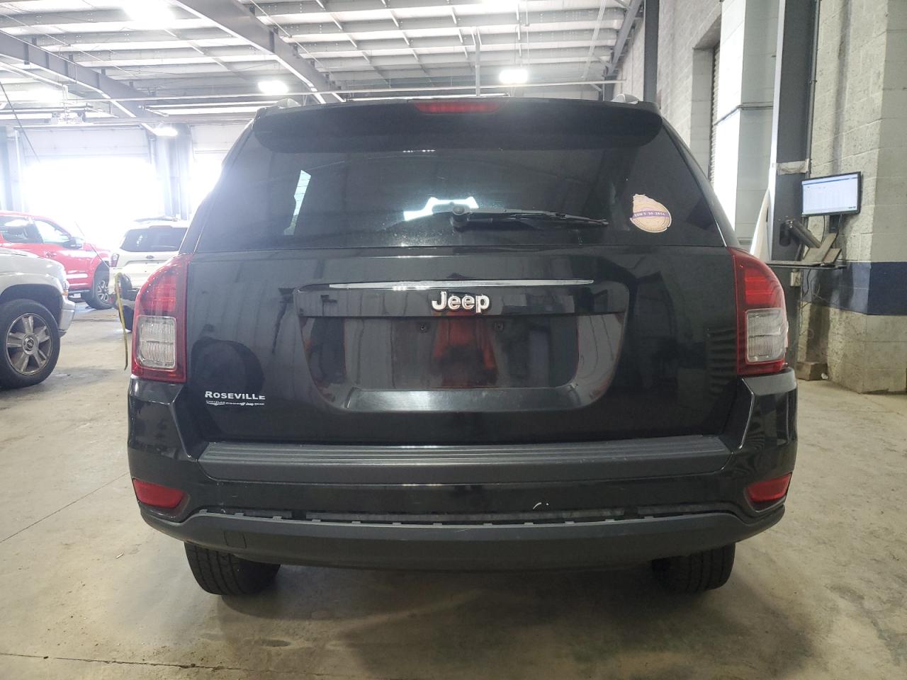 2014 Jeep Compass Sport Черный vin: 1C4NJCBA9ED505237