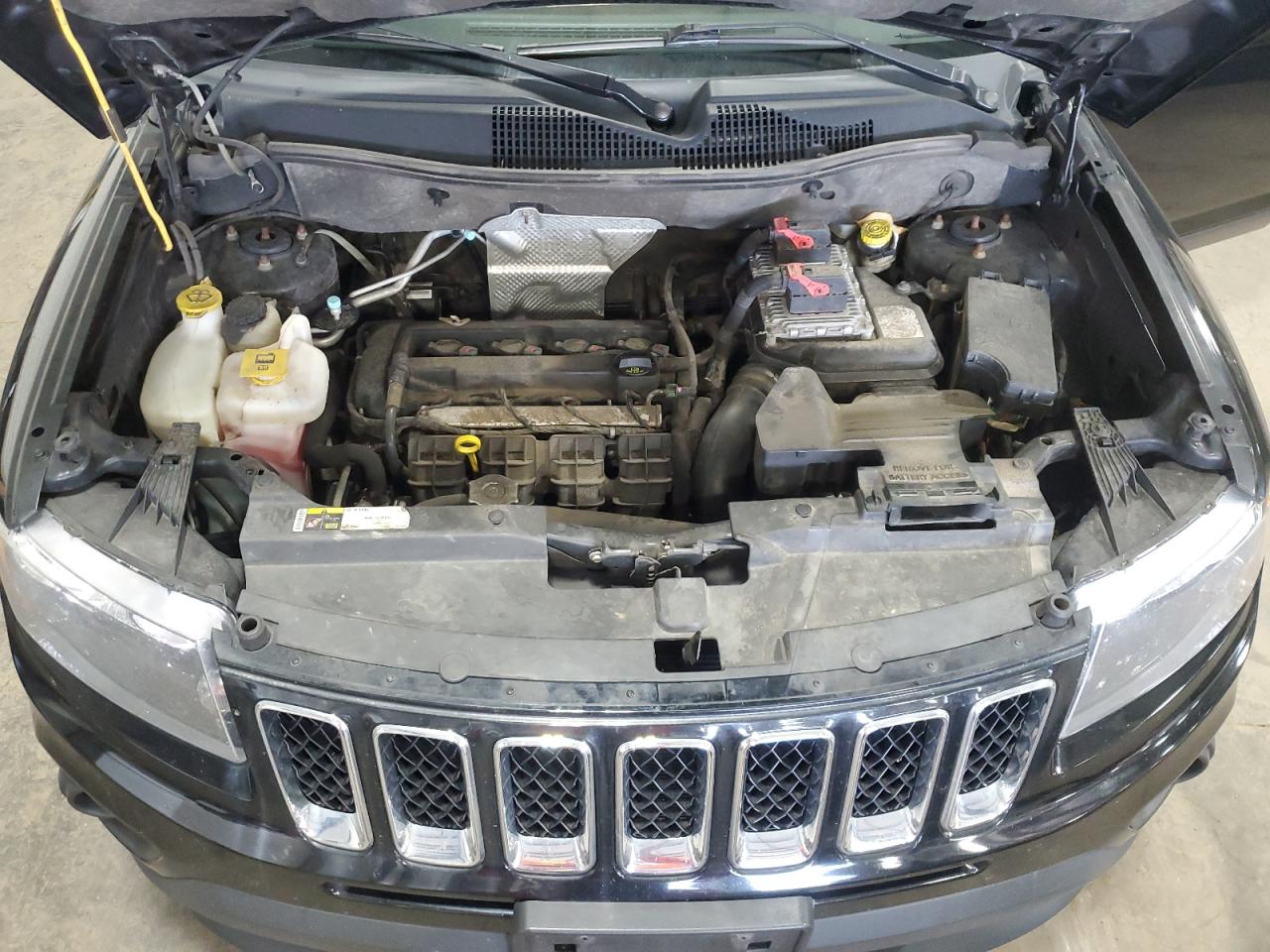 2014 Jeep Compass Sport Черный vin: 1C4NJCBA9ED505237