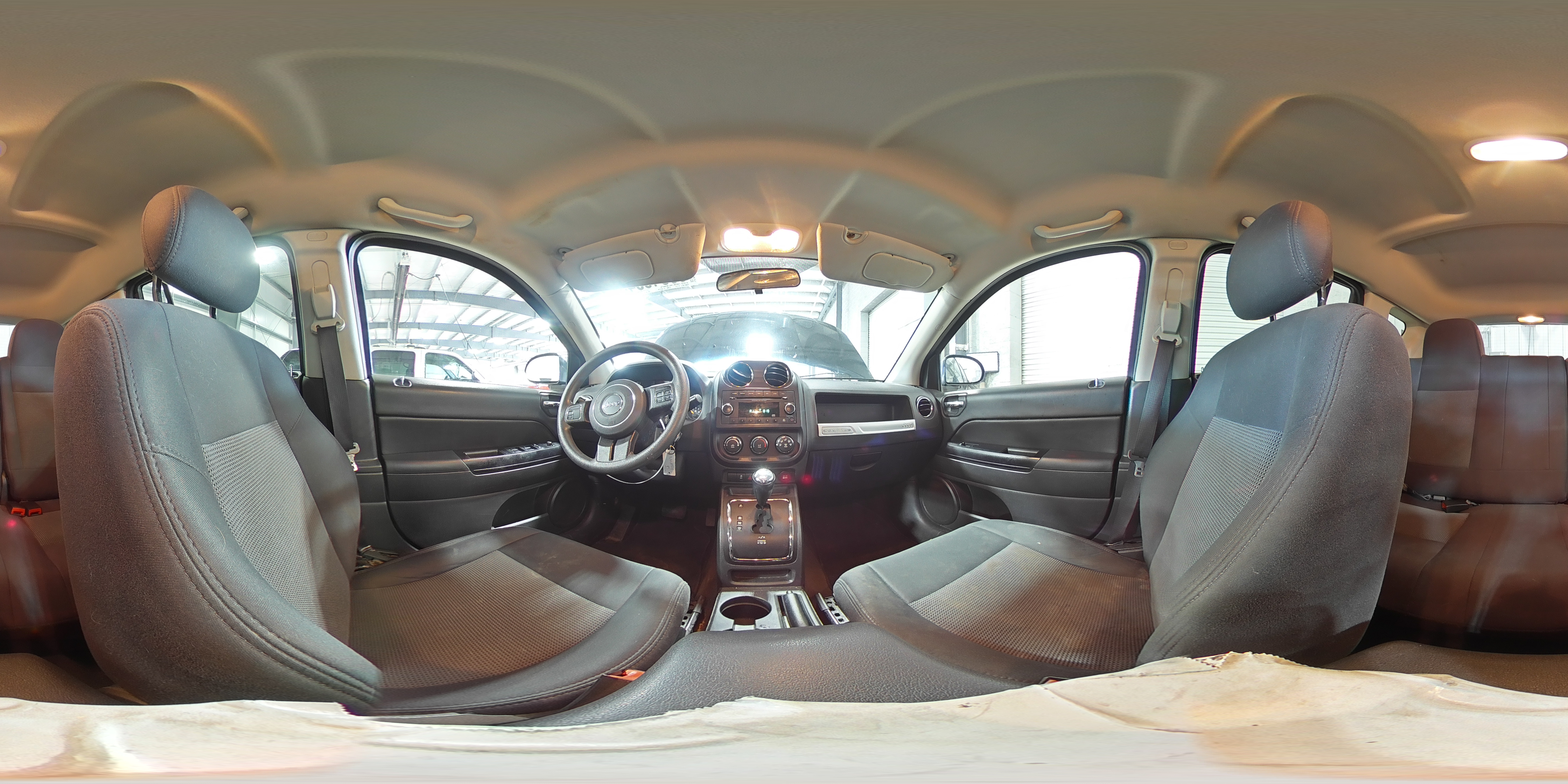 2014 Jeep Compass Sport Черный vin: 1C4NJCBA9ED505237