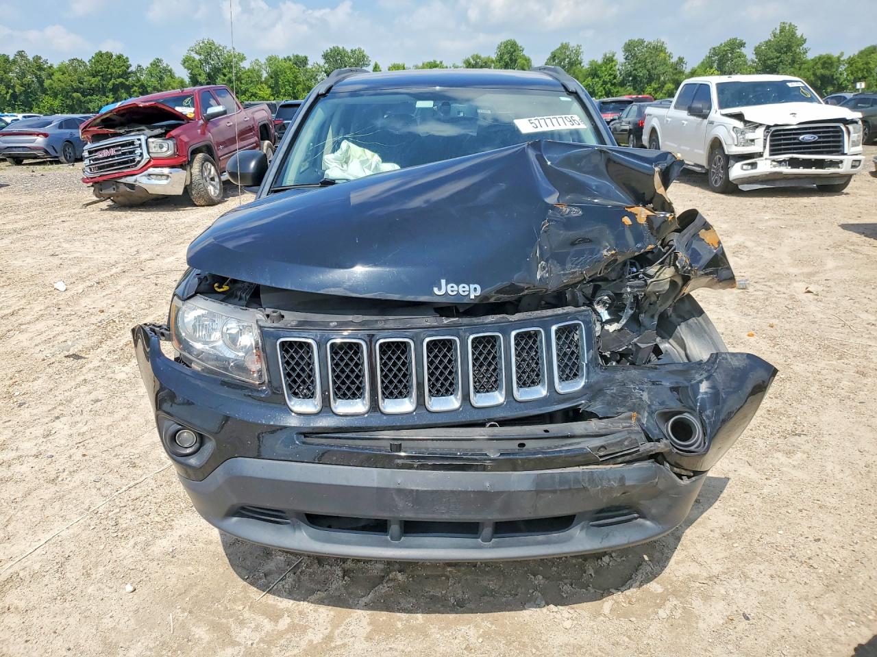 2014 Jeep Compass Sport Black vin: 1C4NJCBA9ED547973