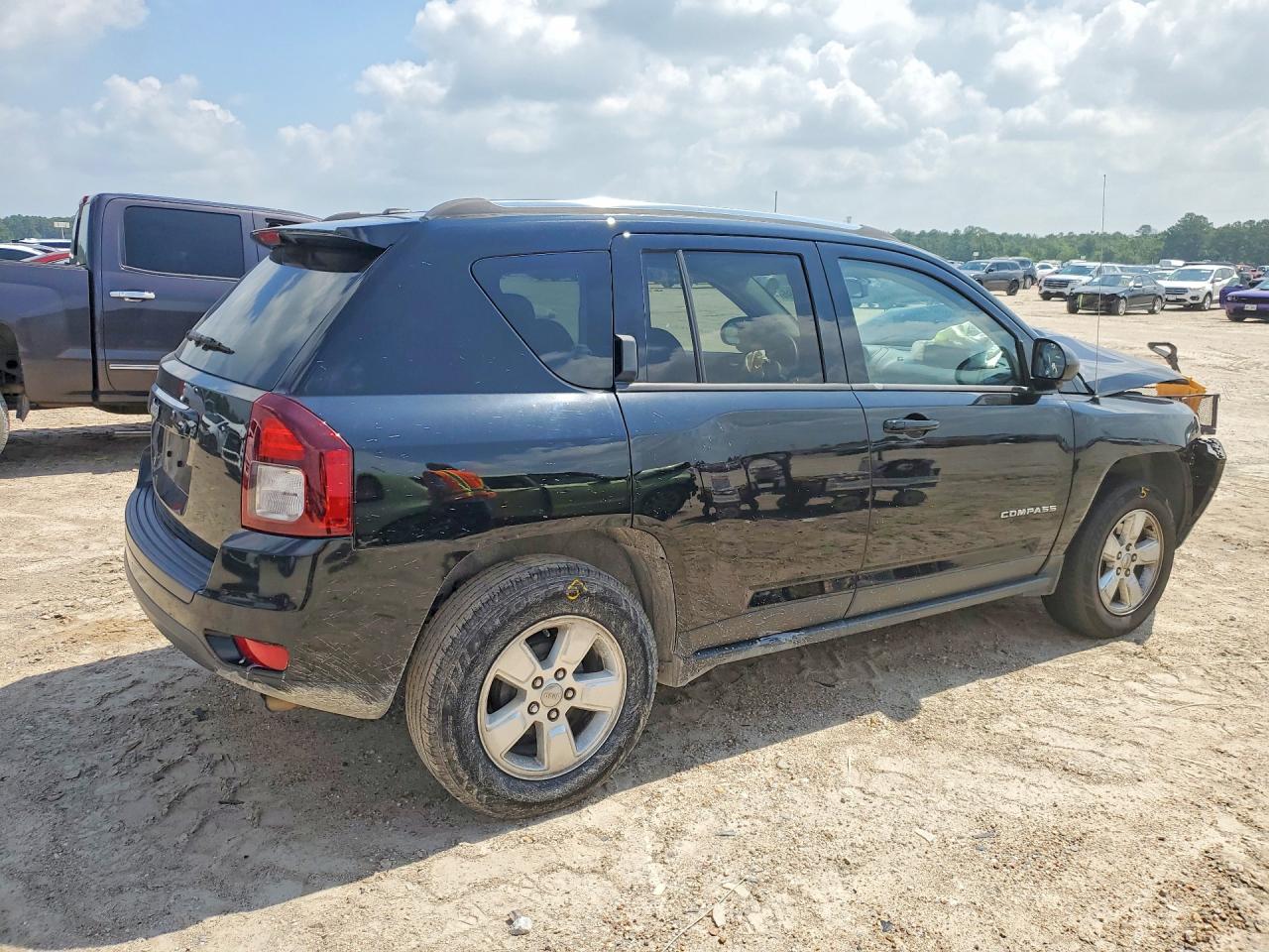 2014 Jeep Compass Sport Black vin: 1C4NJCBA9ED547973