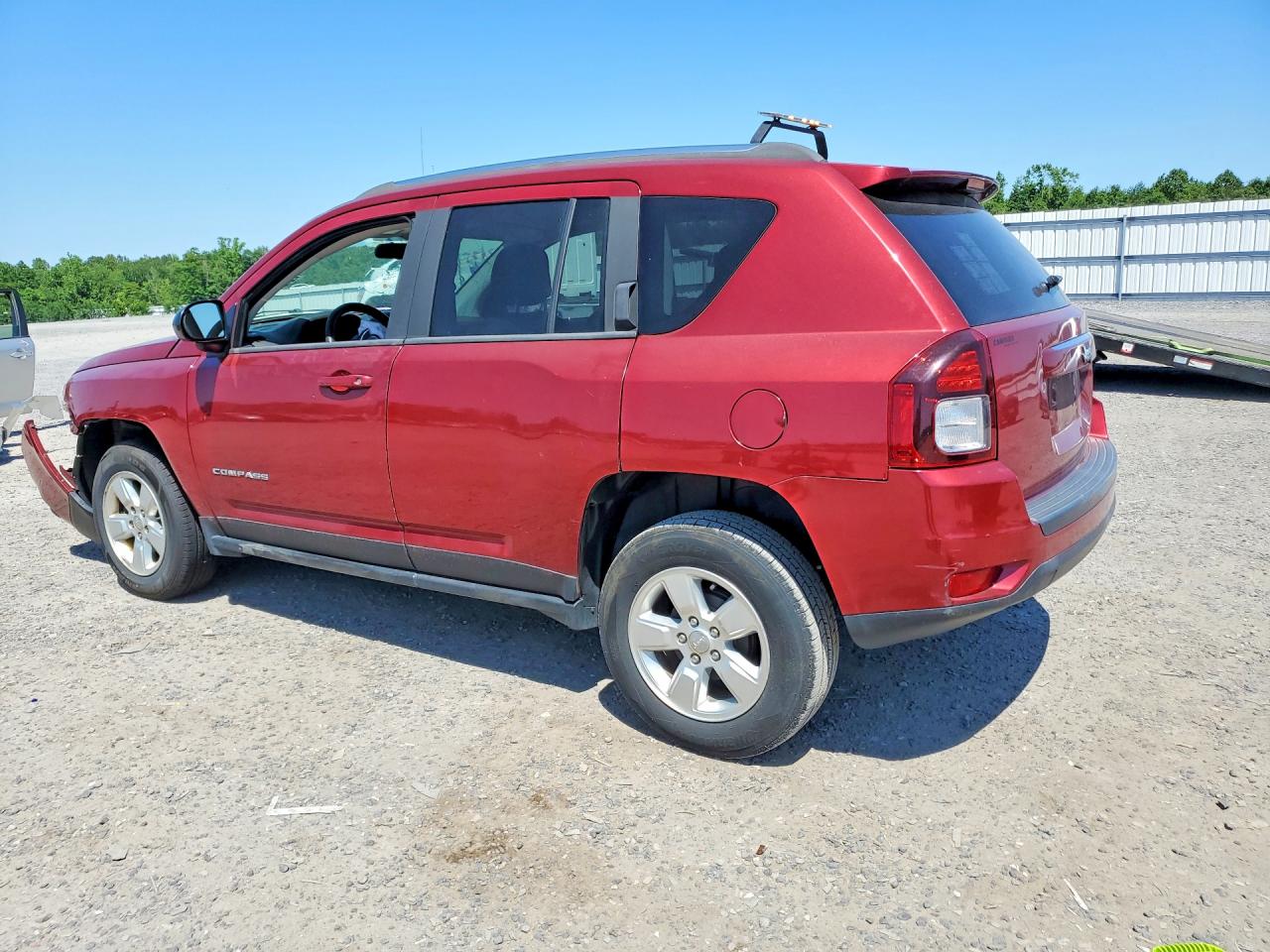 2014 Jeep Compass Sport Red vin: 1C4NJCBA9ED843754