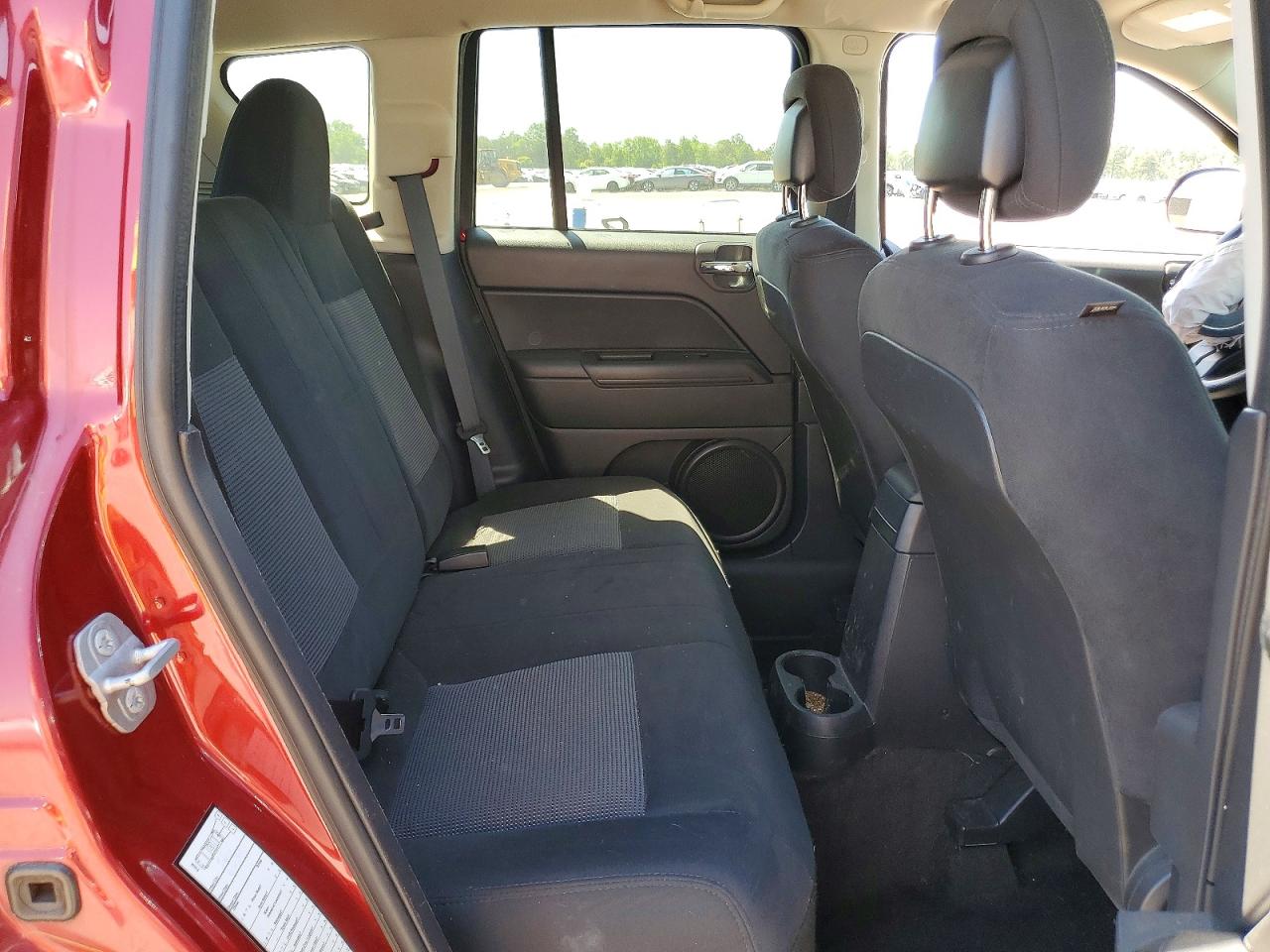 2014 Jeep Compass Sport Red vin: 1C4NJCBA9ED843754