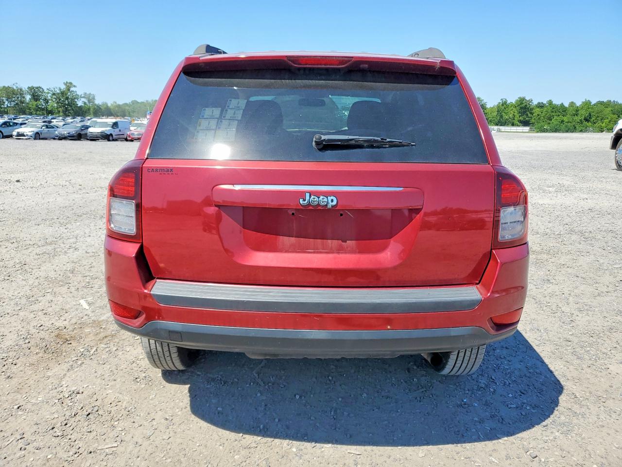 2014 Jeep Compass Sport Red vin: 1C4NJCBA9ED843754