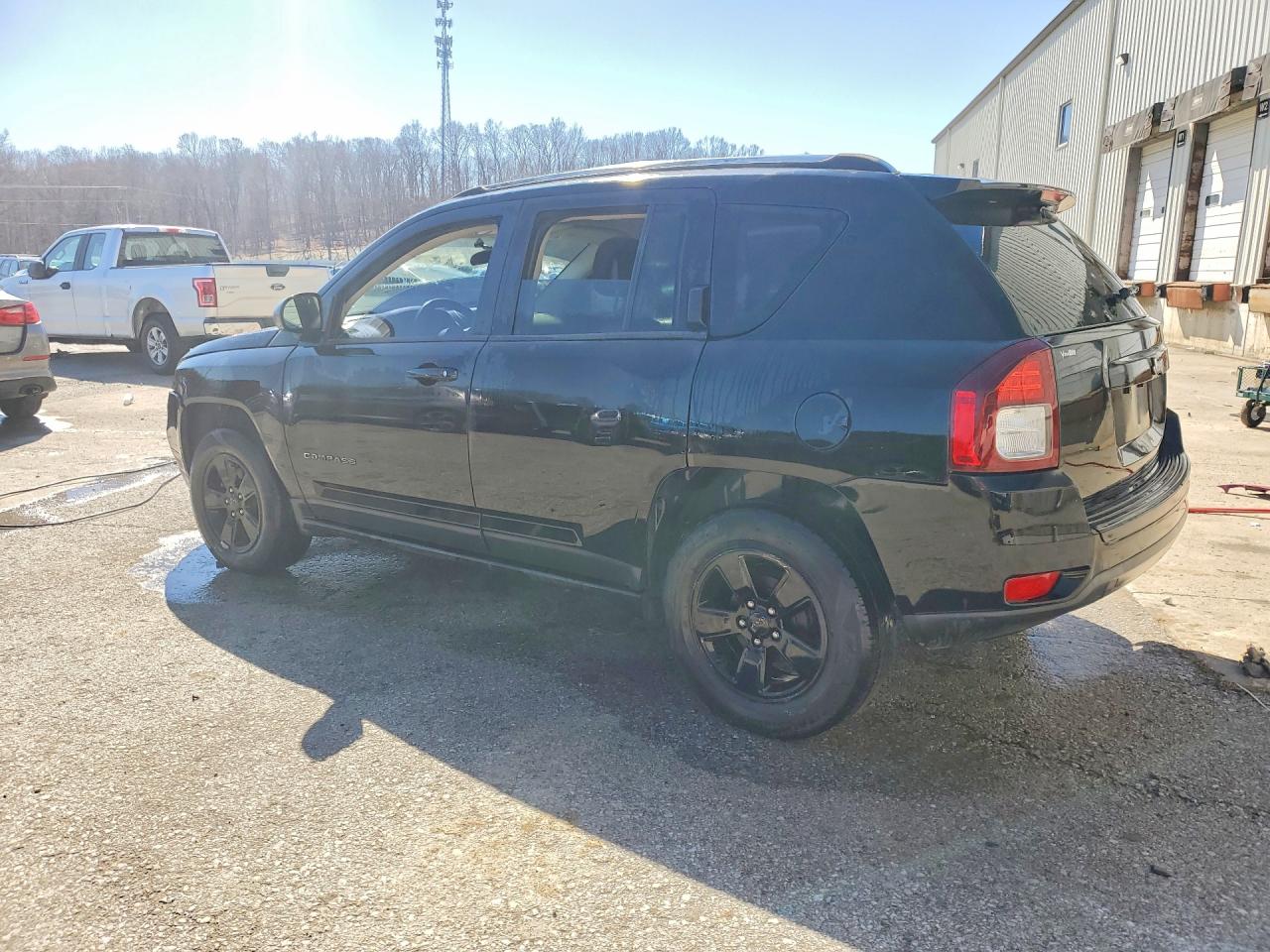 2014 Jeep Compass Sport Black vin: 1C4NJCBA9ED844810