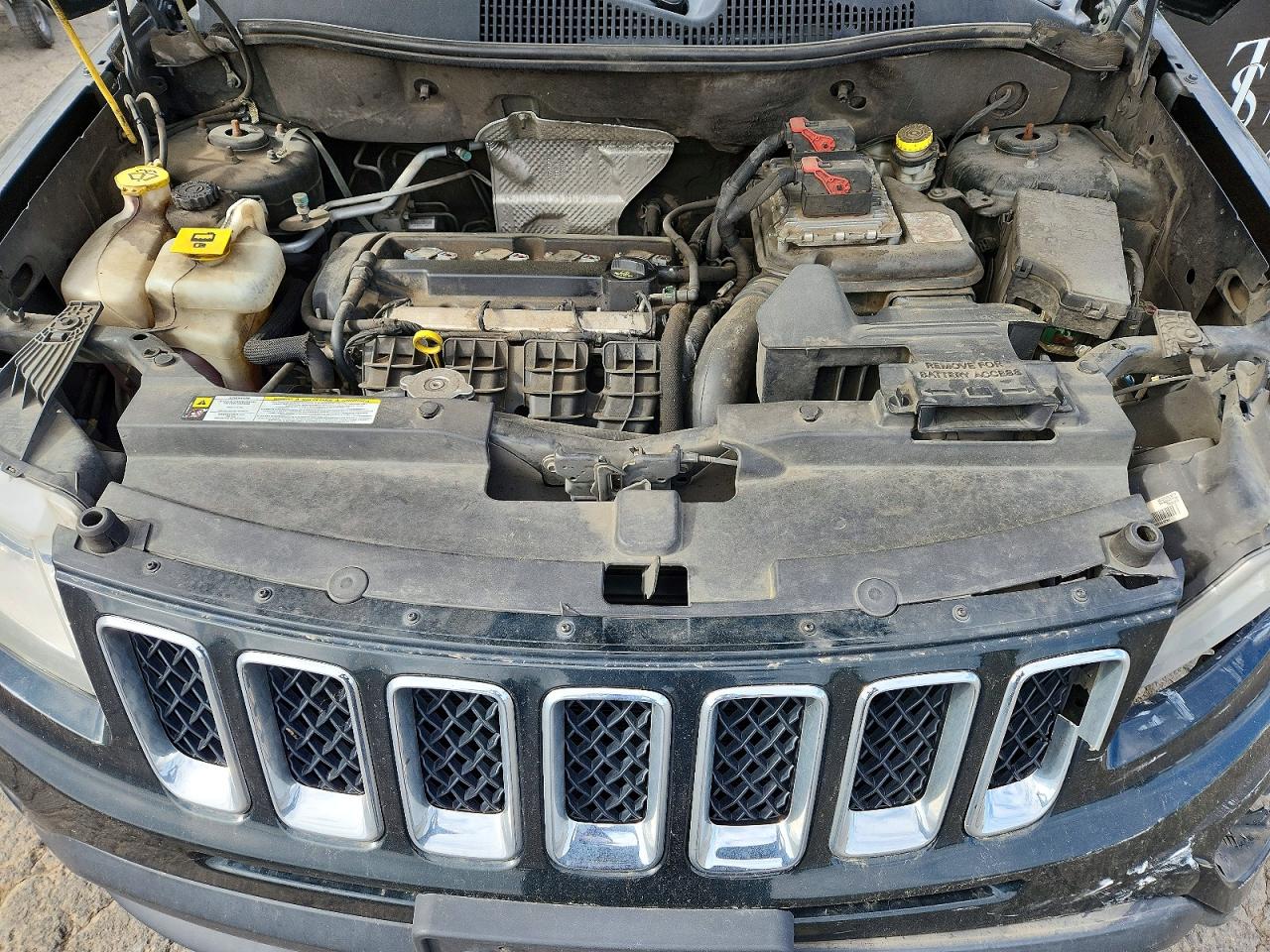 2013 Jeep Compass Sport Green vin: 1C4NJCBAXDD244246