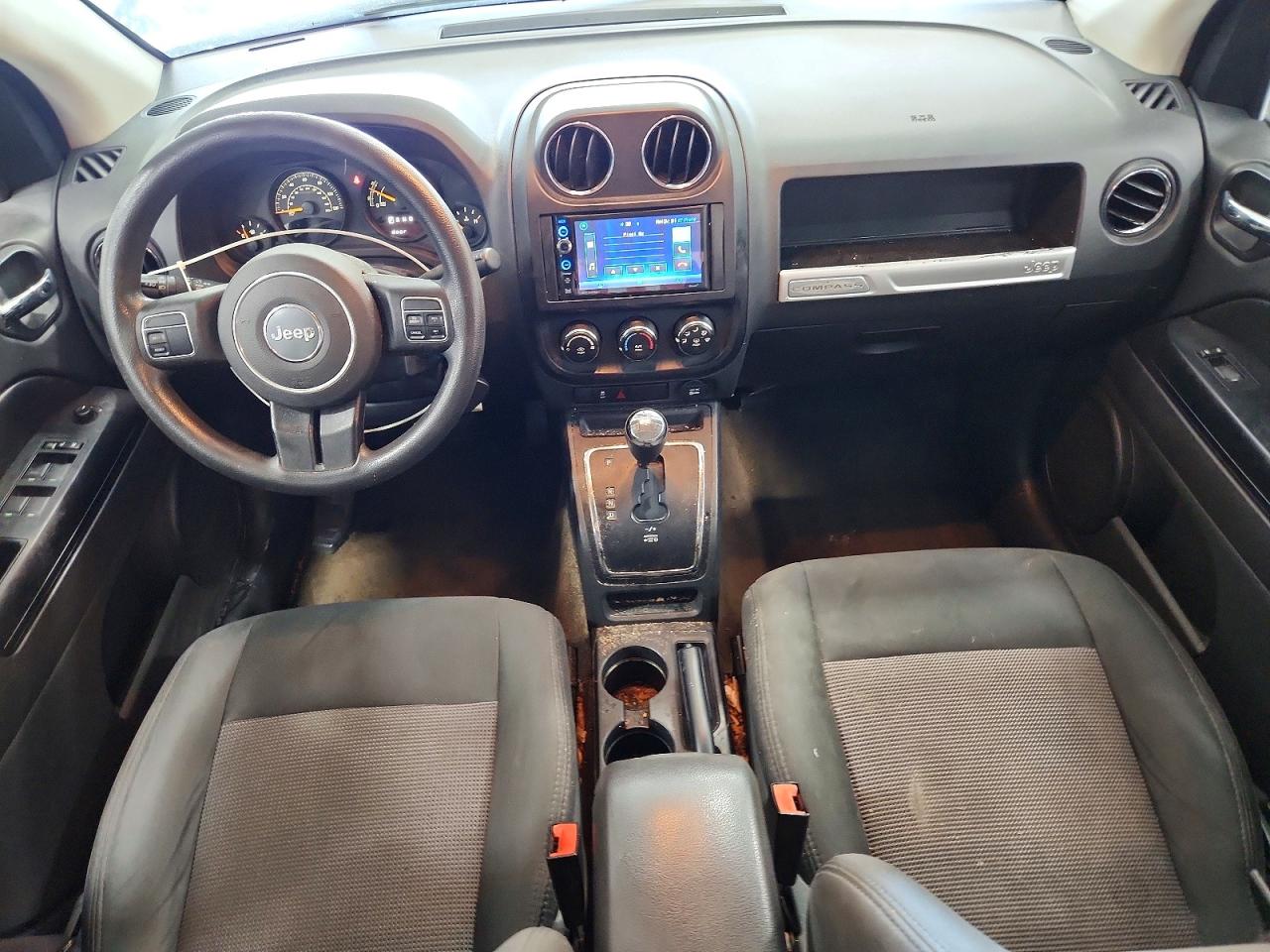 2014 Jeep Compass Sport Gray vin: 1C4NJCBAXED789185