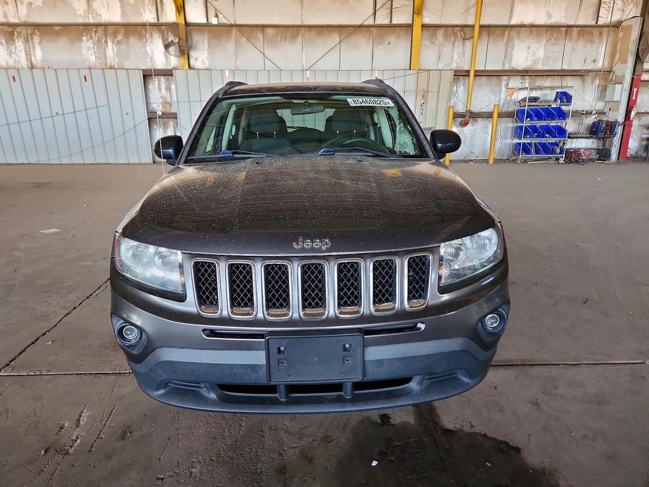 2015 Jeep Compass Sport Gray vin: 1C4NJCBAXFD250387