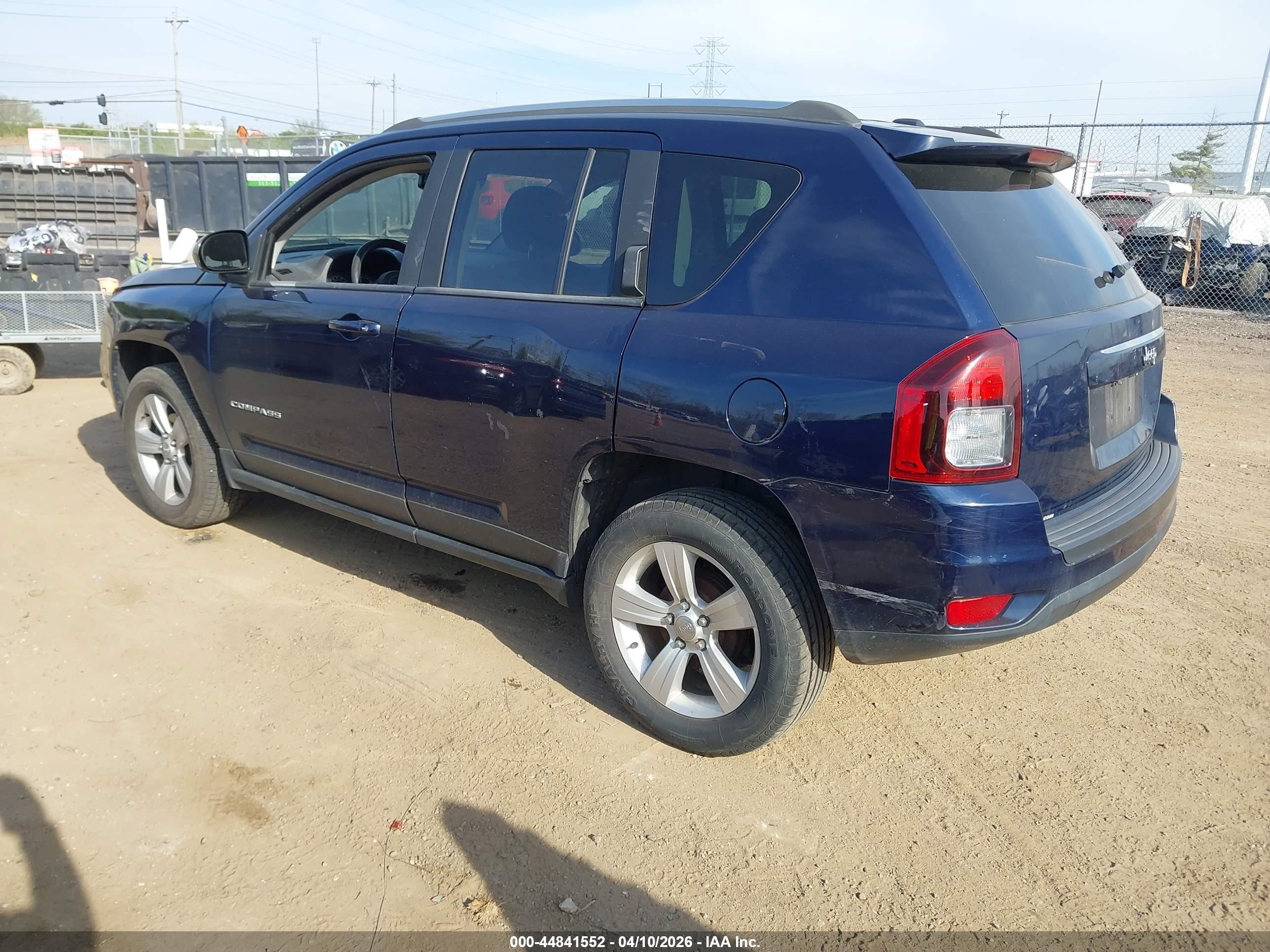 2014 Jeep Compass Sport Dark Blue vin: 1C4NJCBB1ED566879