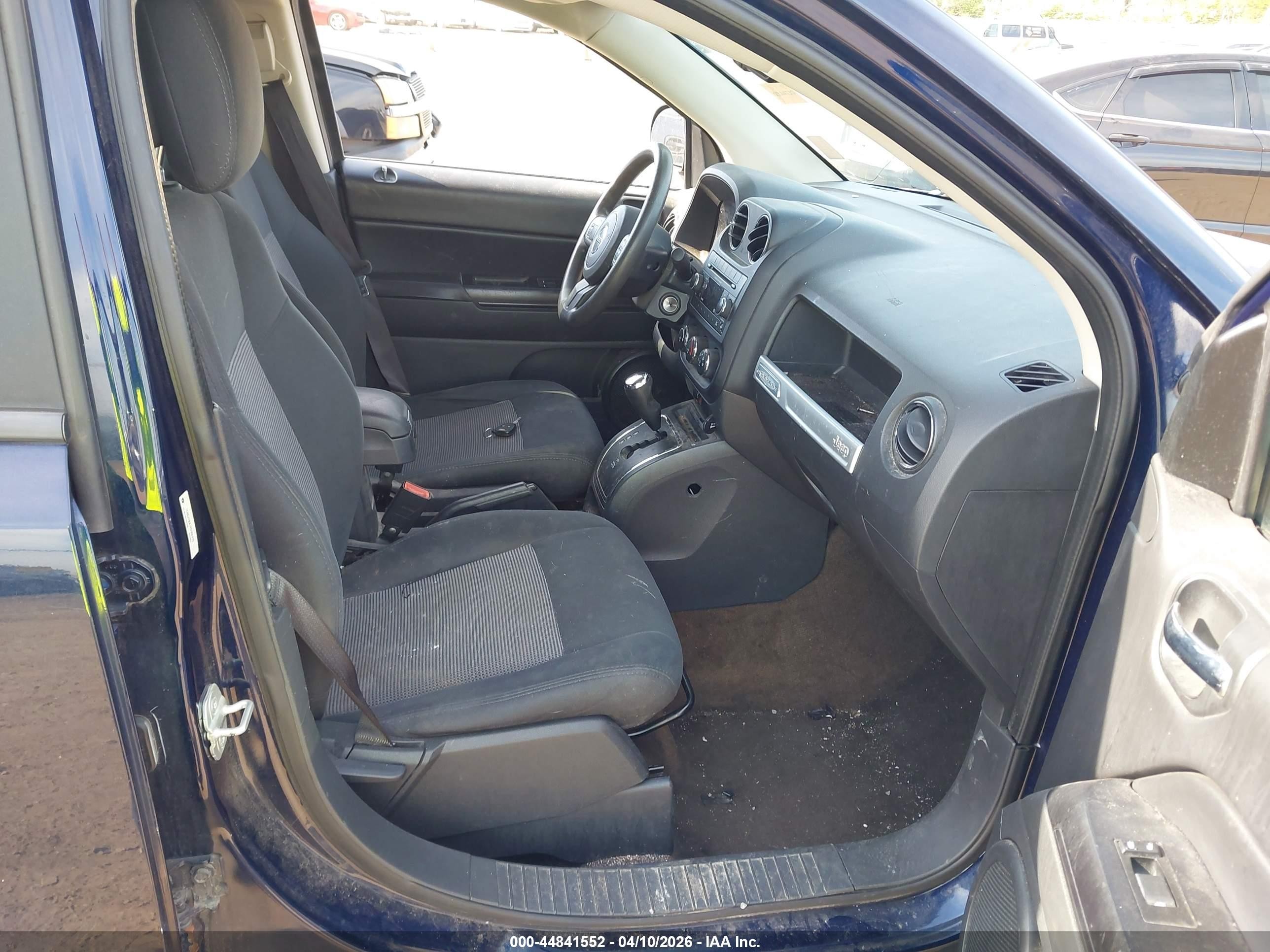 2014 Jeep Compass Sport Dark Blue vin: 1C4NJCBB1ED566879