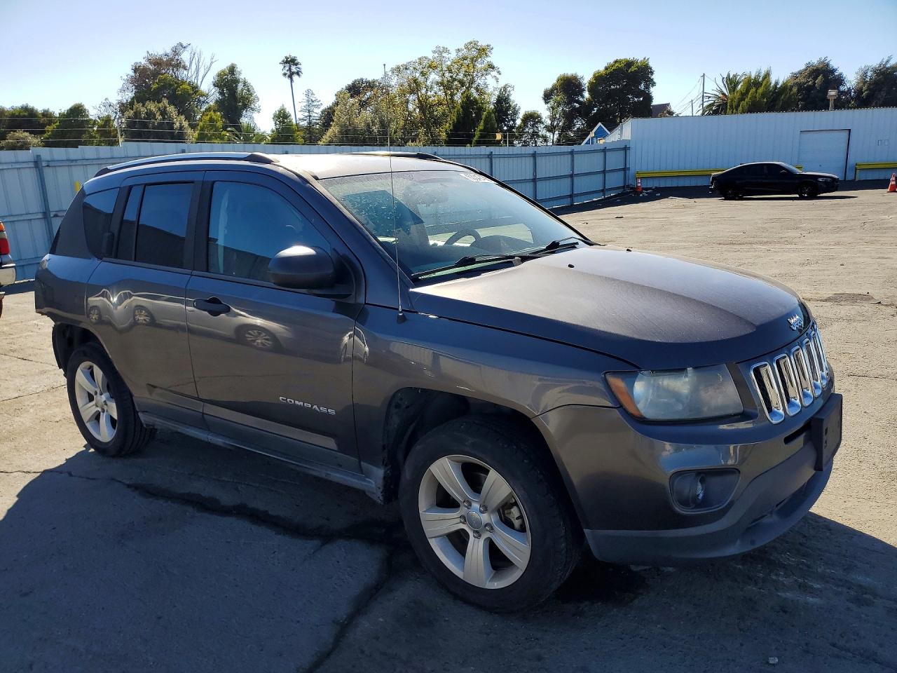 2014 Jeep Compass Sport Серый vin: 1C4NJCBB1ED888079