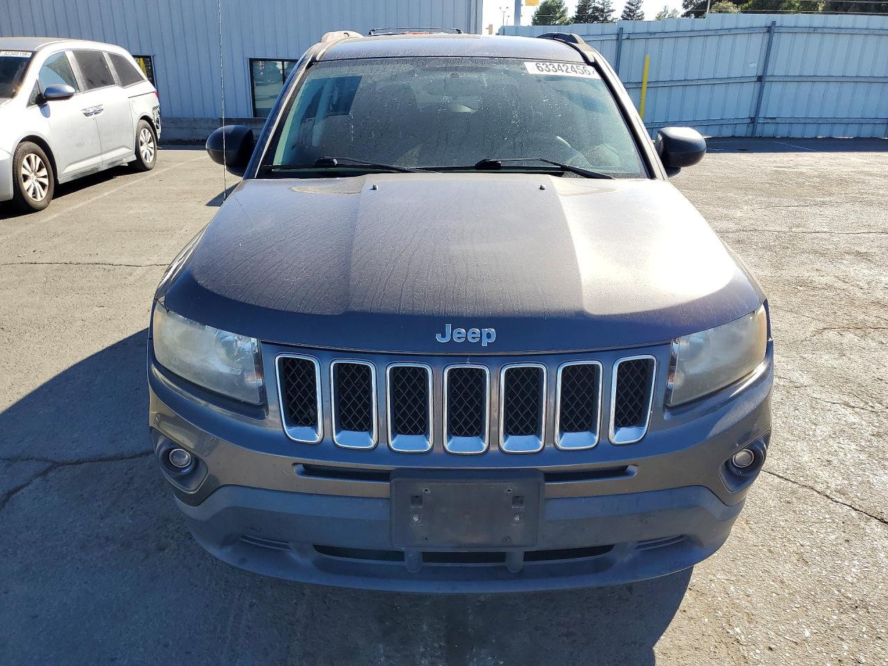 2014 Jeep Compass Sport Серый vin: 1C4NJCBB1ED888079