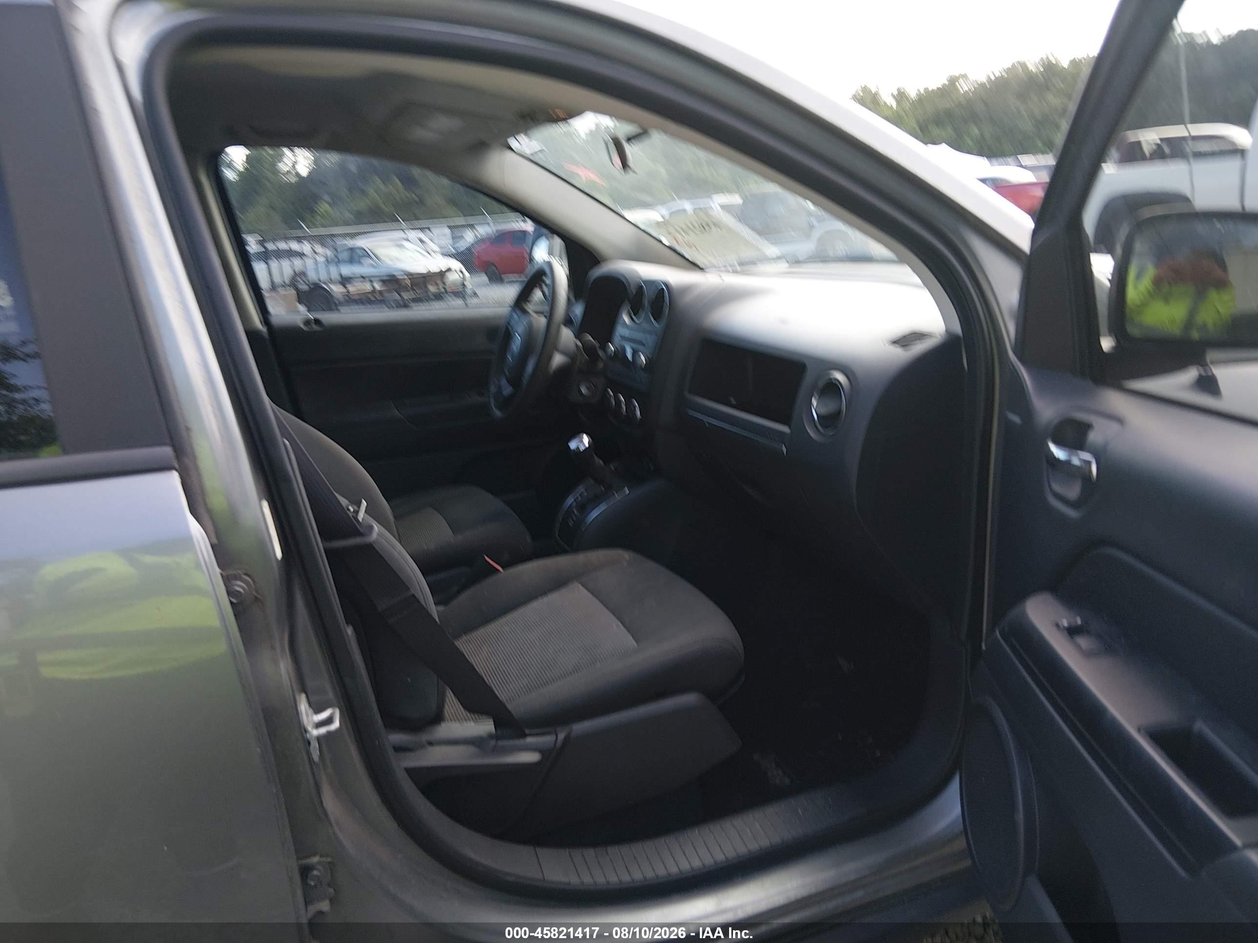 2013 Jeep Compass Sport Gray vin: 1C4NJCBB2DD208186