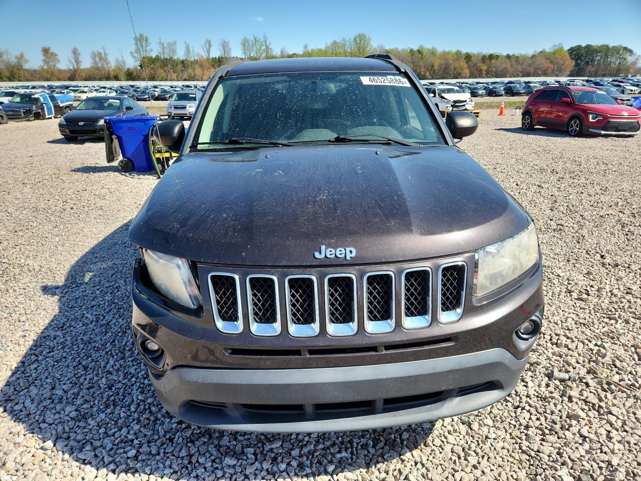 2014 Jeep Compass Sport Black vin: 1C4NJCBB2ED785933