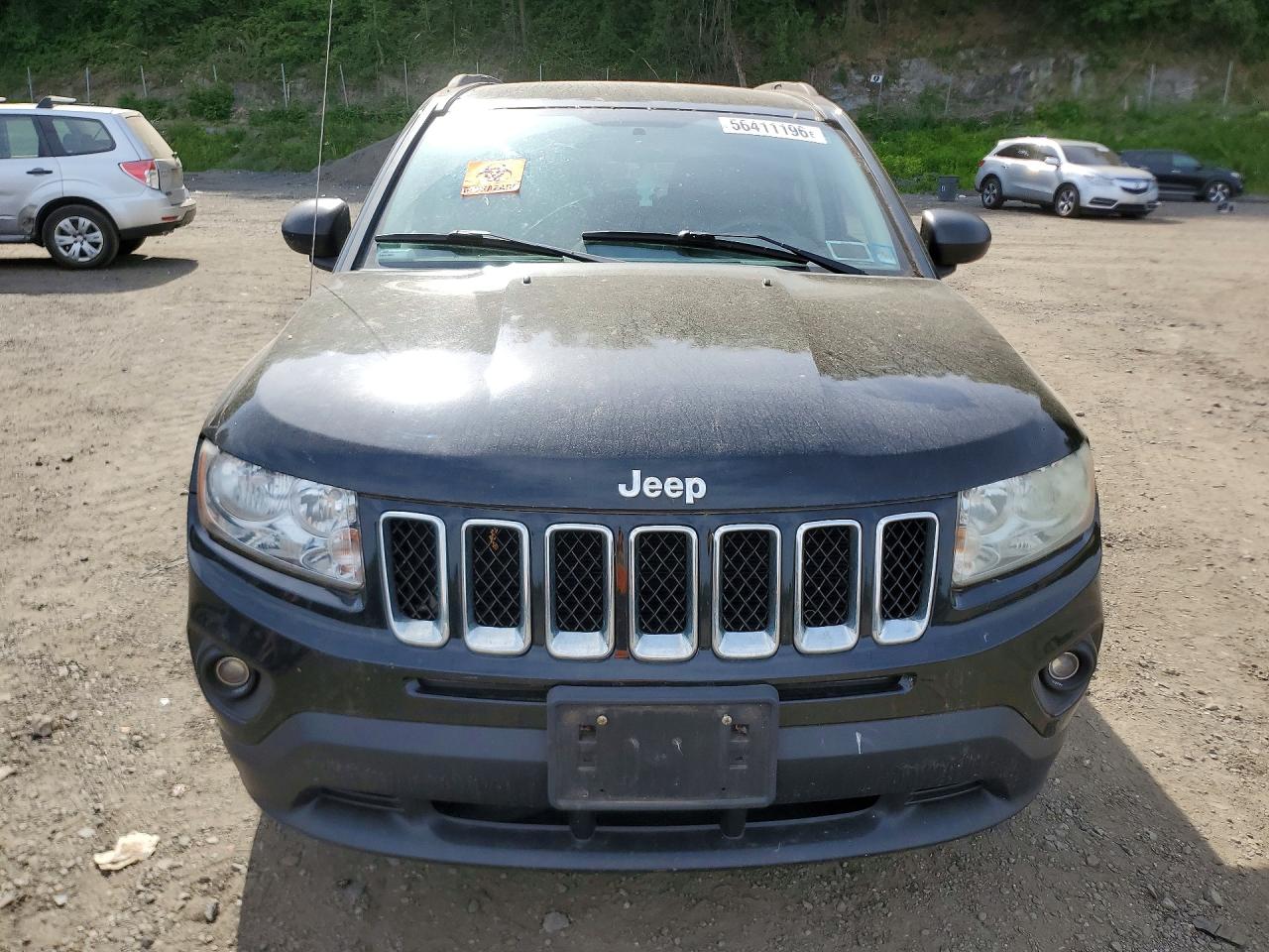 2013 Jeep Compass Sport Black vin: 1C4NJCBB3DD166028