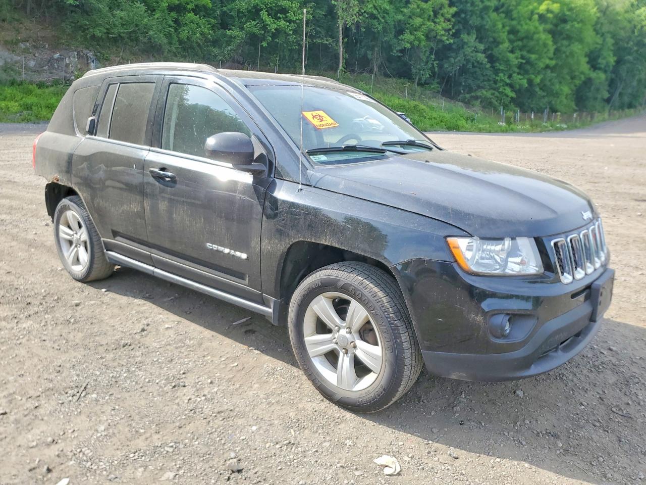 2013 Jeep Compass Sport Black vin: 1C4NJCBB3DD166028