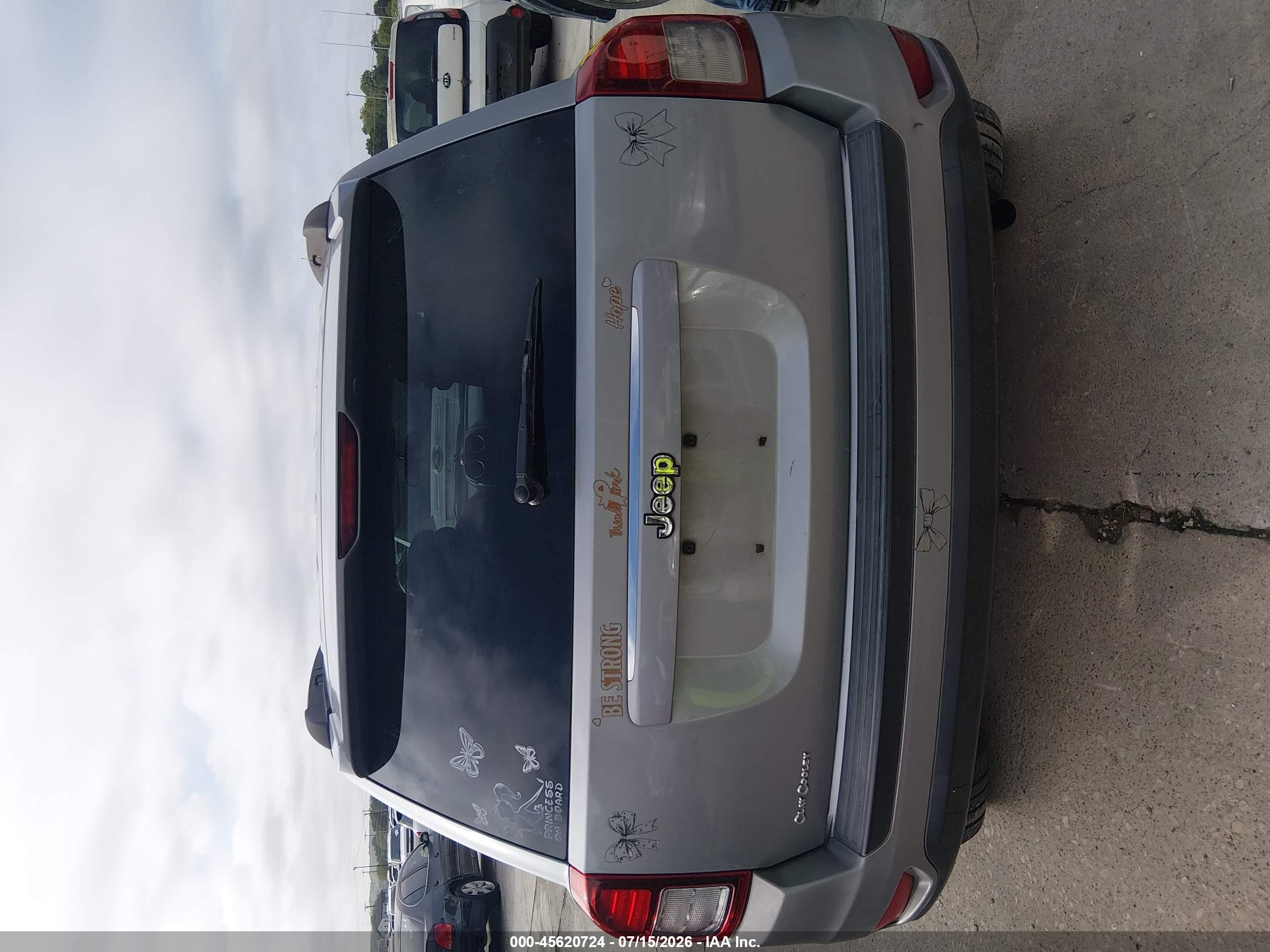 2014 Jeep Compass Sport Gray vin: 1C4NJCBB3ED862521