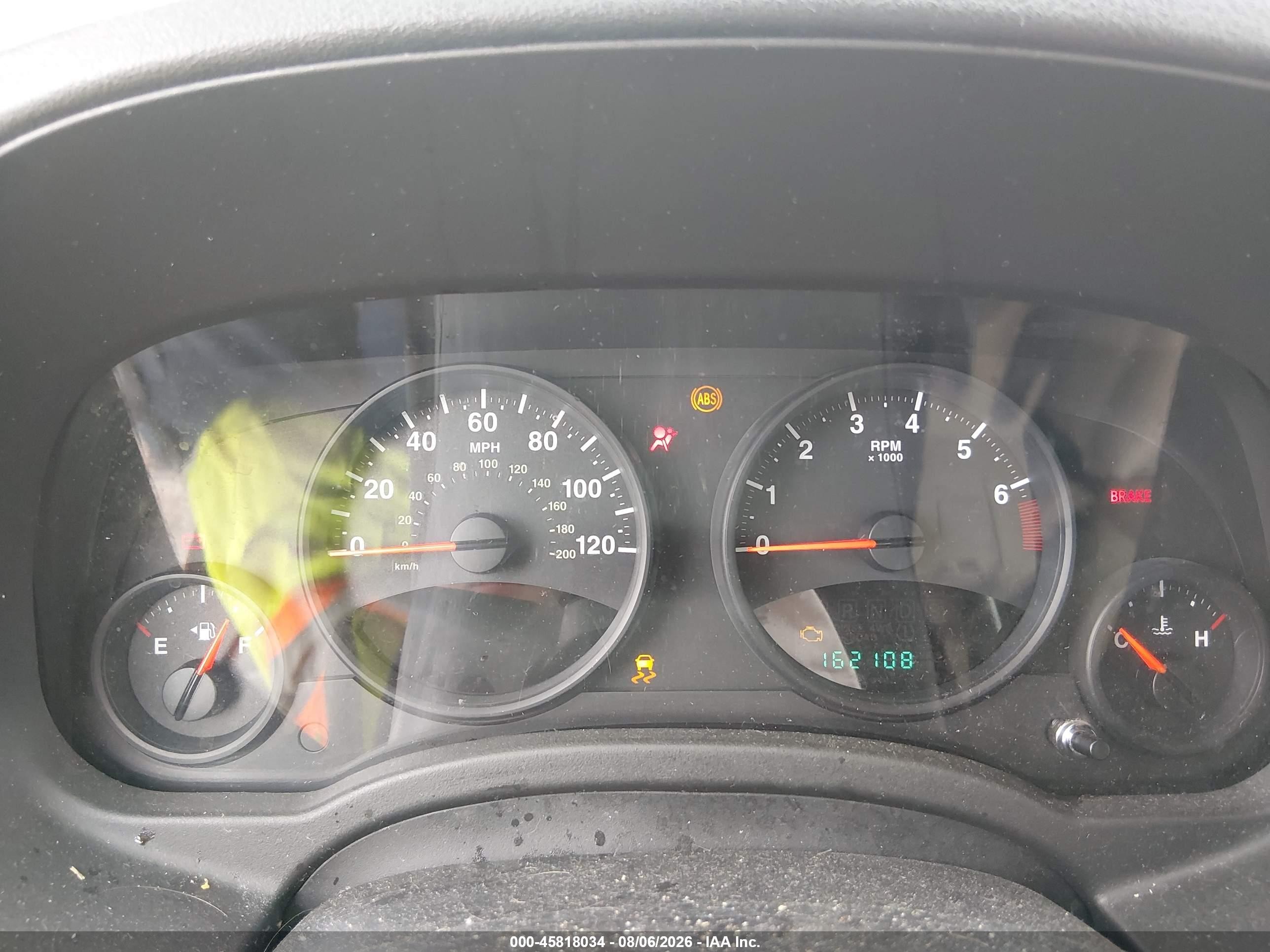 2012 Jeep Compass Sport Orange vin: 1C4NJCBB6CD602949