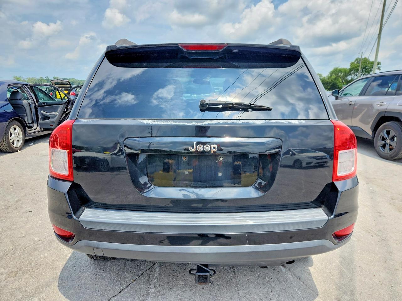 2012 Jeep Compass Sport Black vin: 1C4NJCBB6CD627009