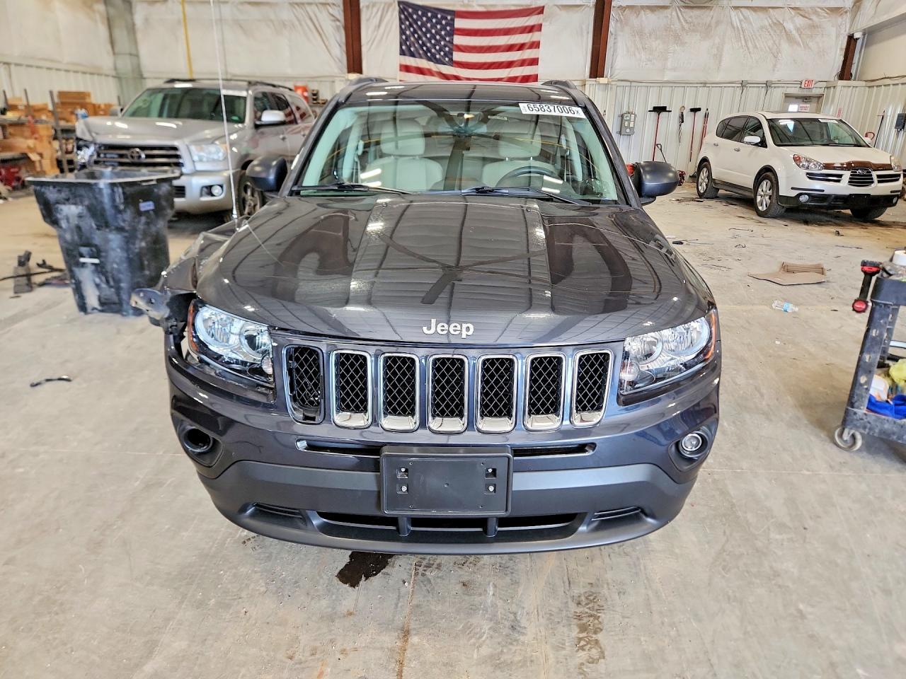 2015 Jeep Compass Sport Blue vin: 1C4NJCBB6FD144303