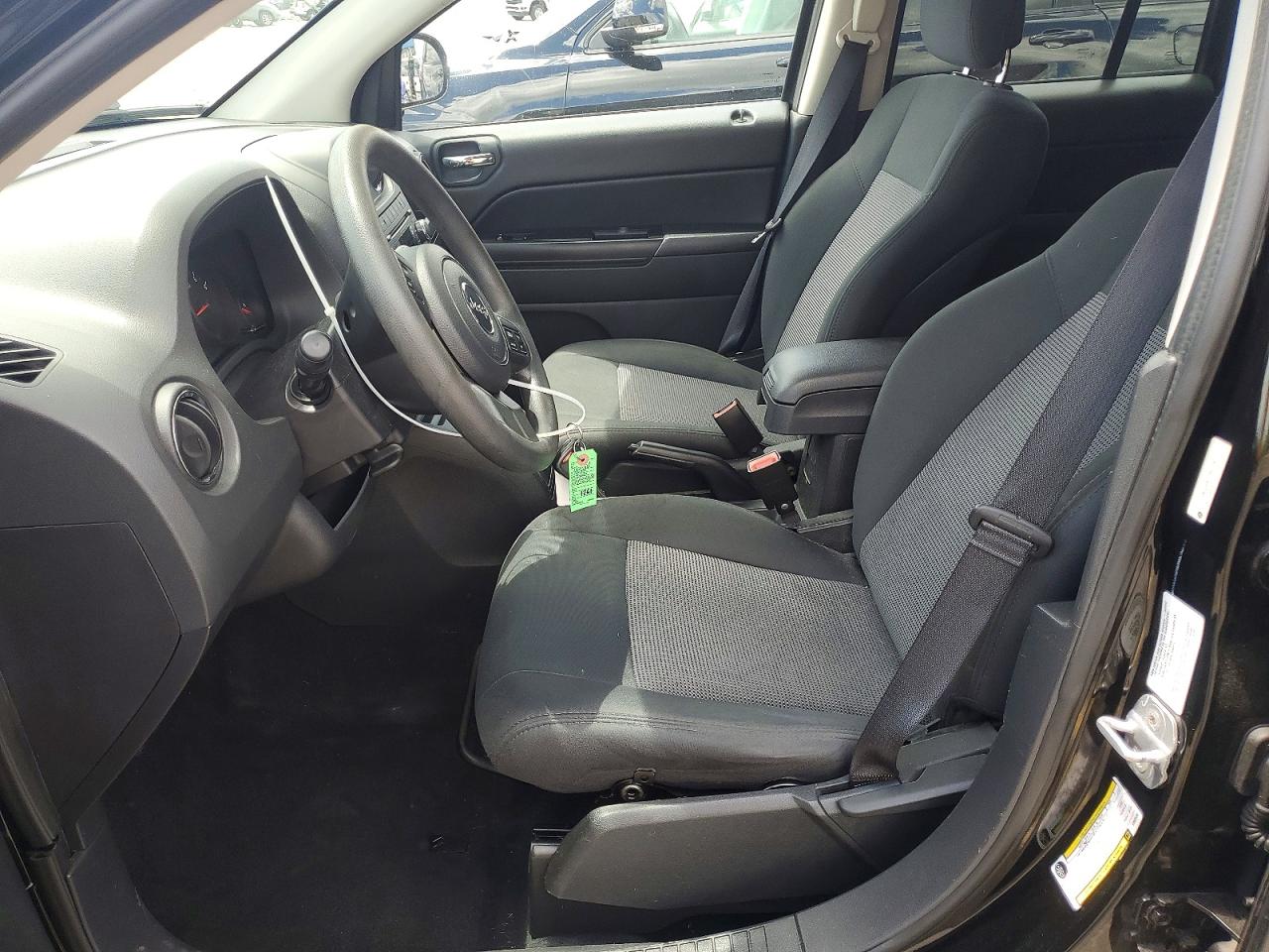 2012 Jeep Compass Sport Black vin: 1C4NJCBB7CD601261