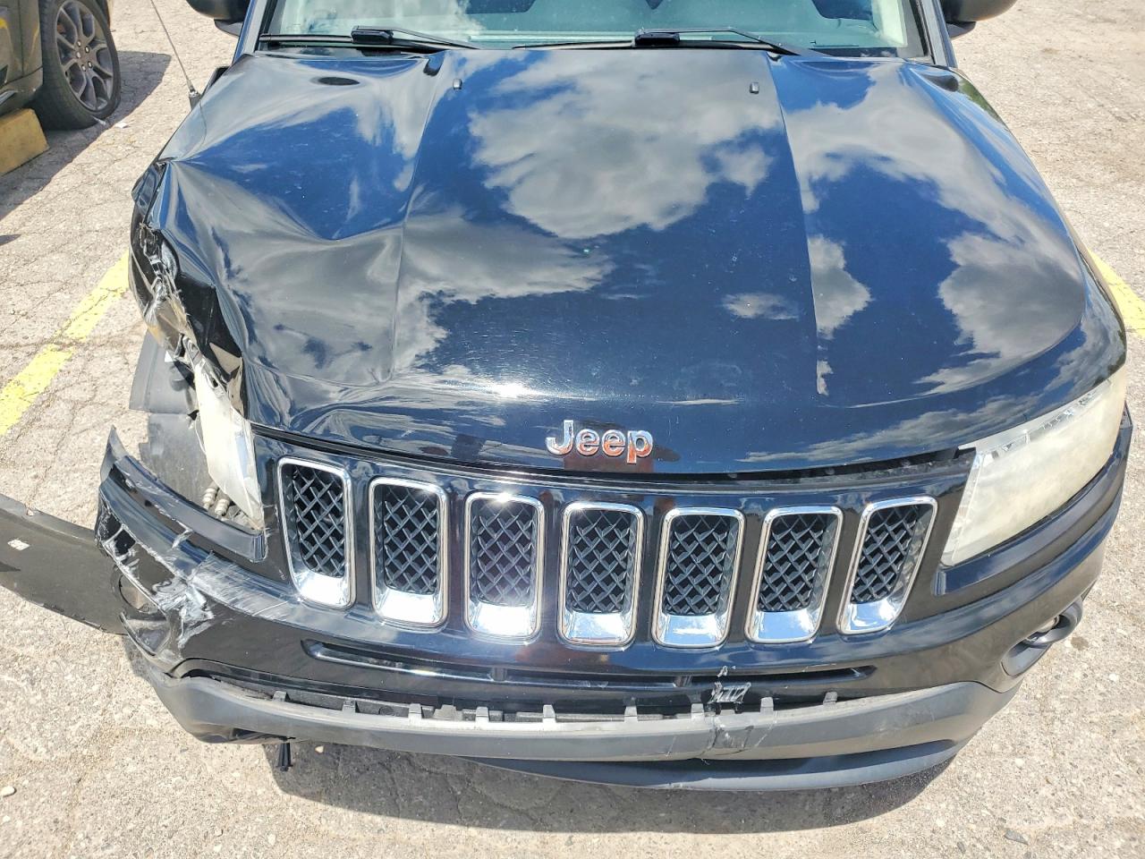 2012 Jeep Compass Sport Black vin: 1C4NJCBB7CD601261