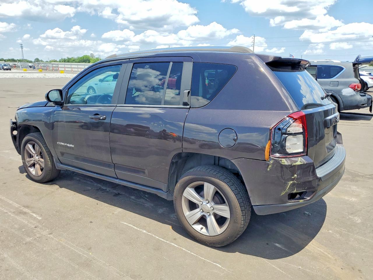 2014 Jeep Compass Sport Brown vin: 1C4NJCBB7ED819333
