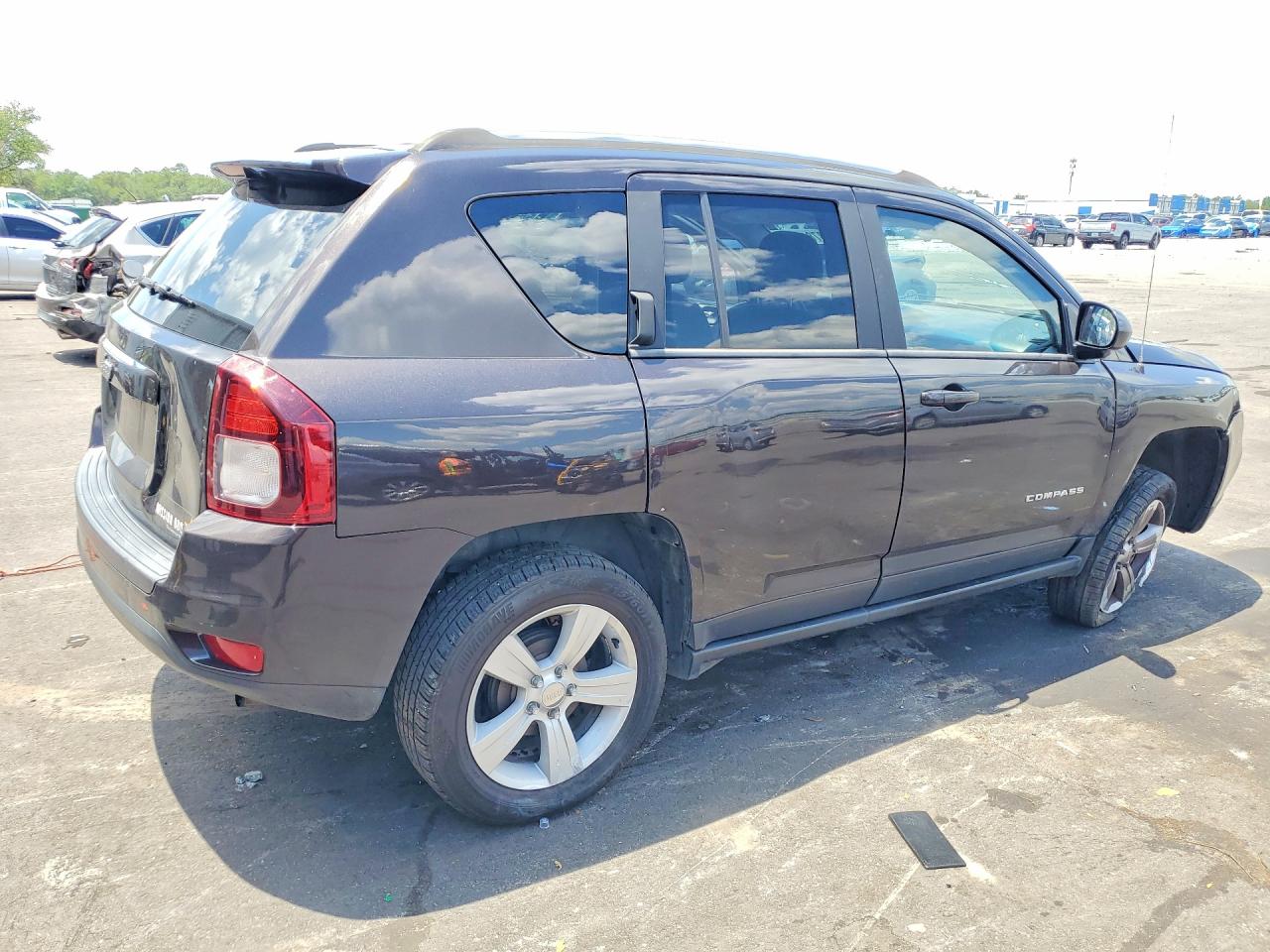 2014 Jeep Compass Sport Brown vin: 1C4NJCBB7ED819333