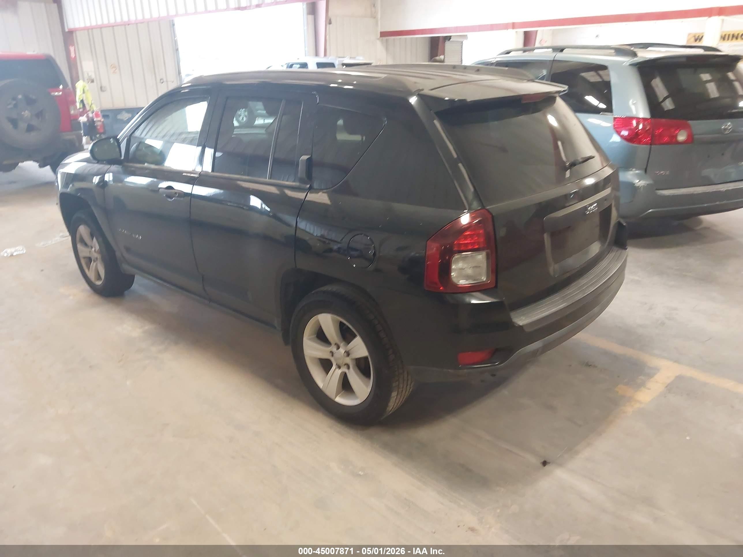 2015 Jeep Compass Sport Black vin: 1C4NJCBB7FD131429