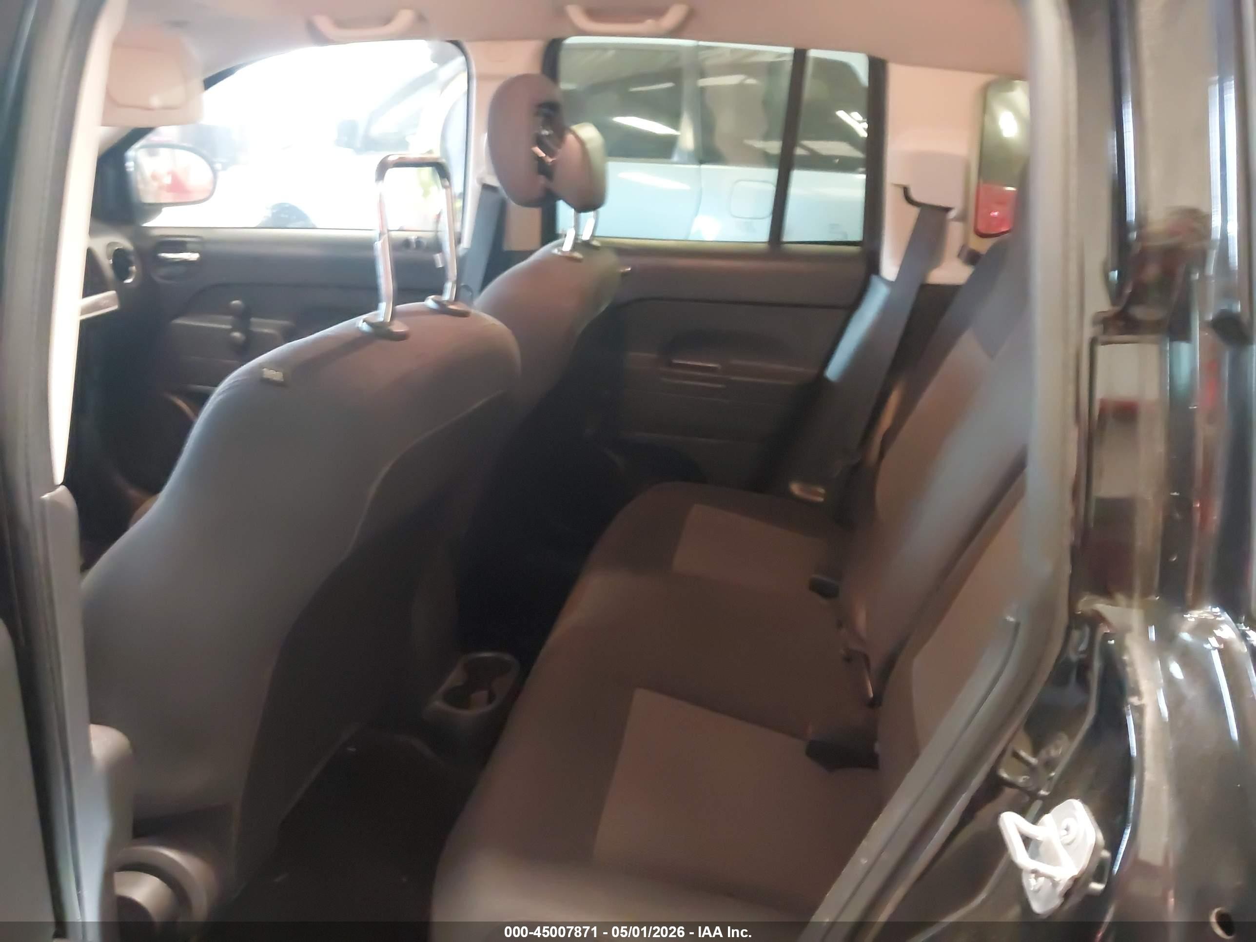 2015 Jeep Compass Sport Black vin: 1C4NJCBB7FD131429