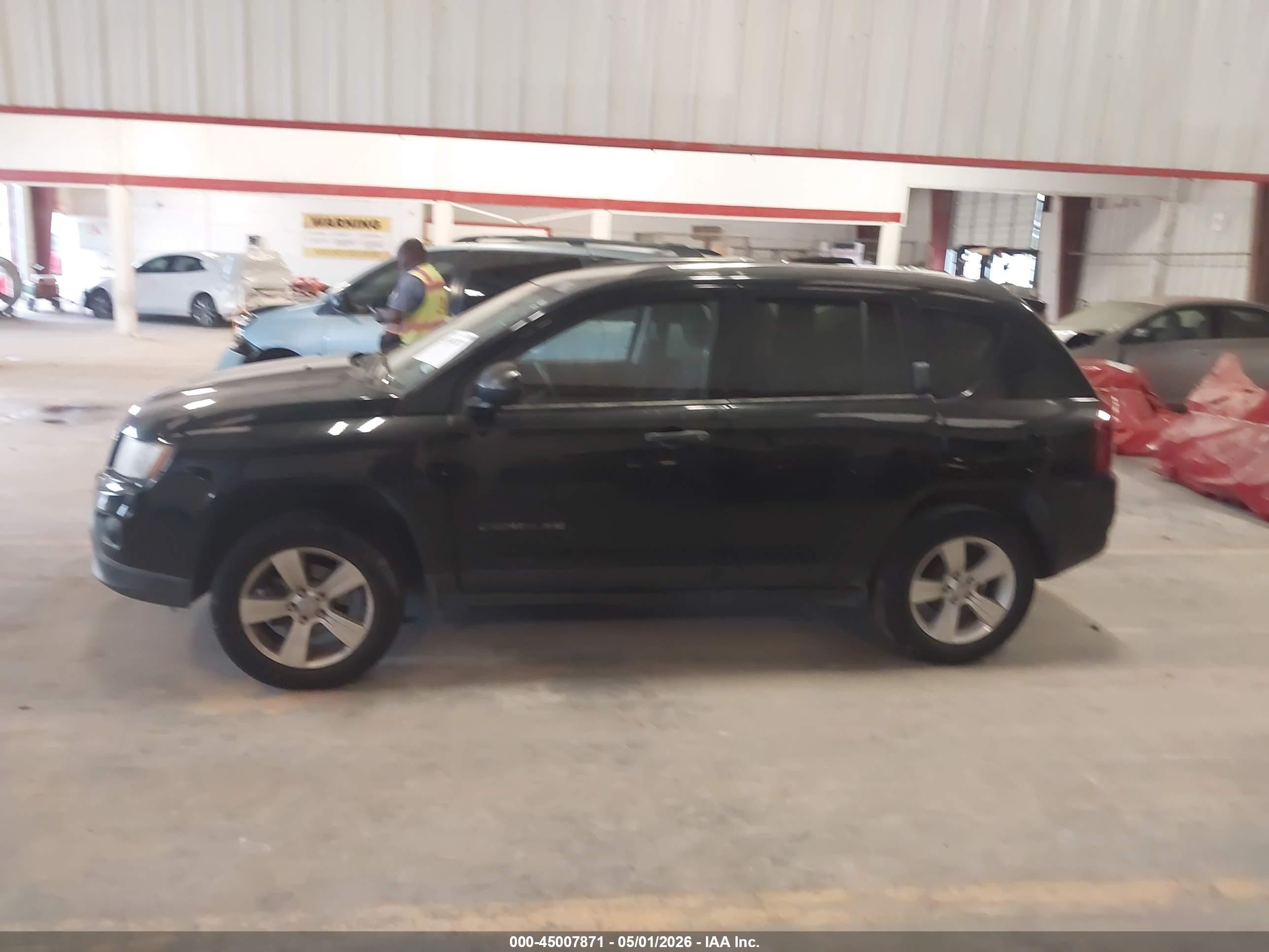2015 Jeep Compass Sport Black vin: 1C4NJCBB7FD131429