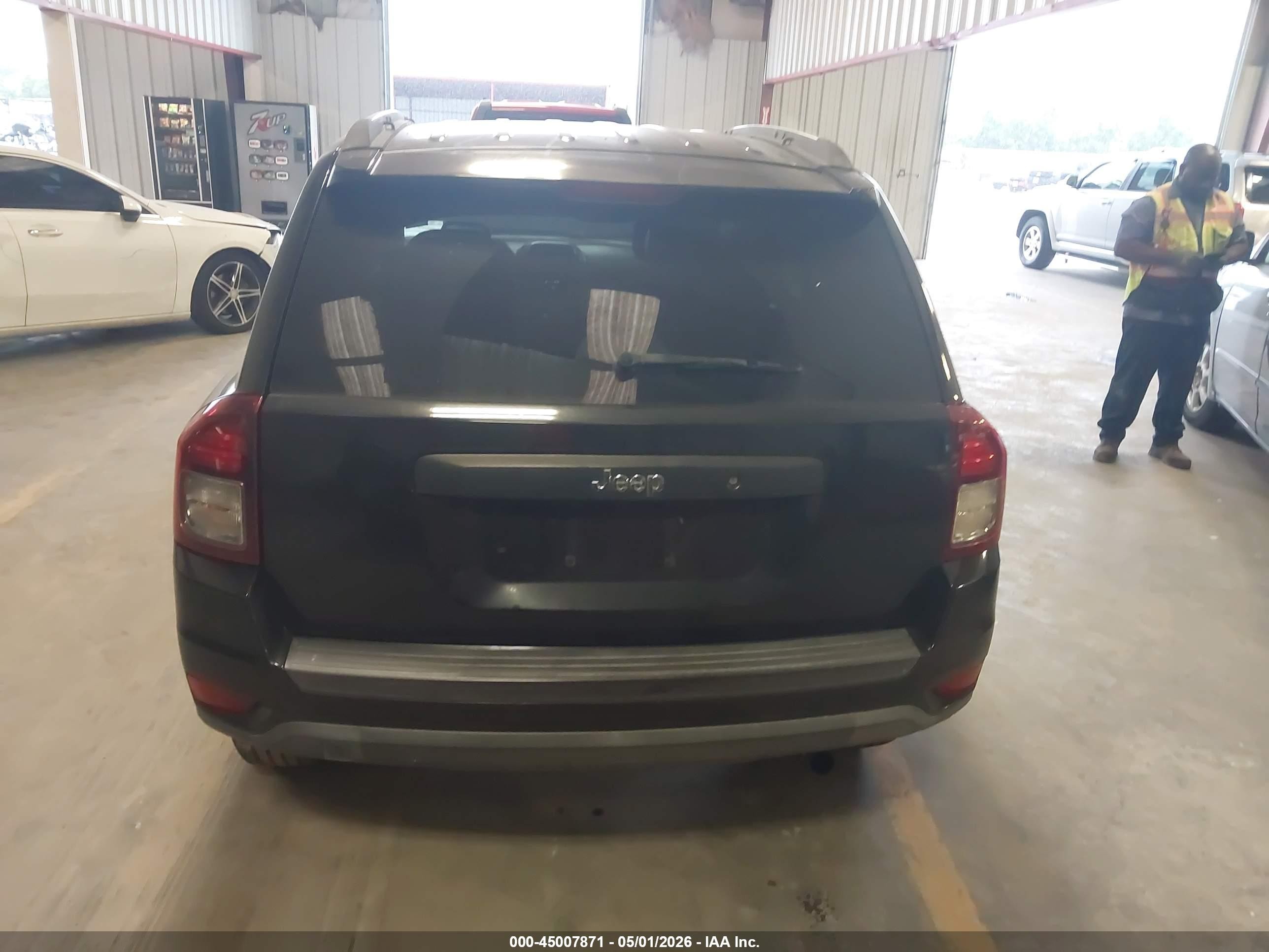 2015 Jeep Compass Sport Black vin: 1C4NJCBB7FD131429