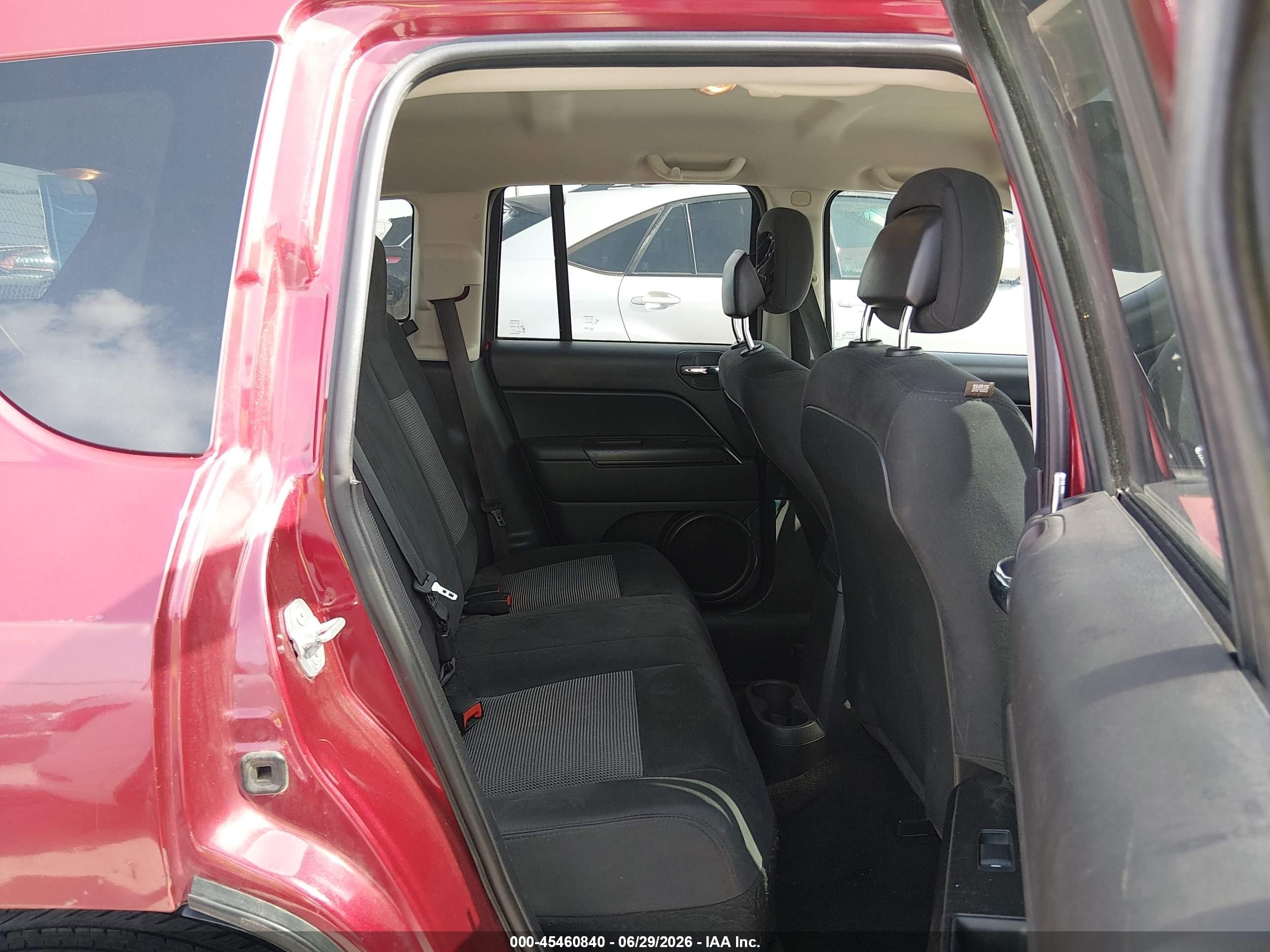 2015 Jeep Compass Sport Бордовый vin: 1C4NJCBB7FD194448