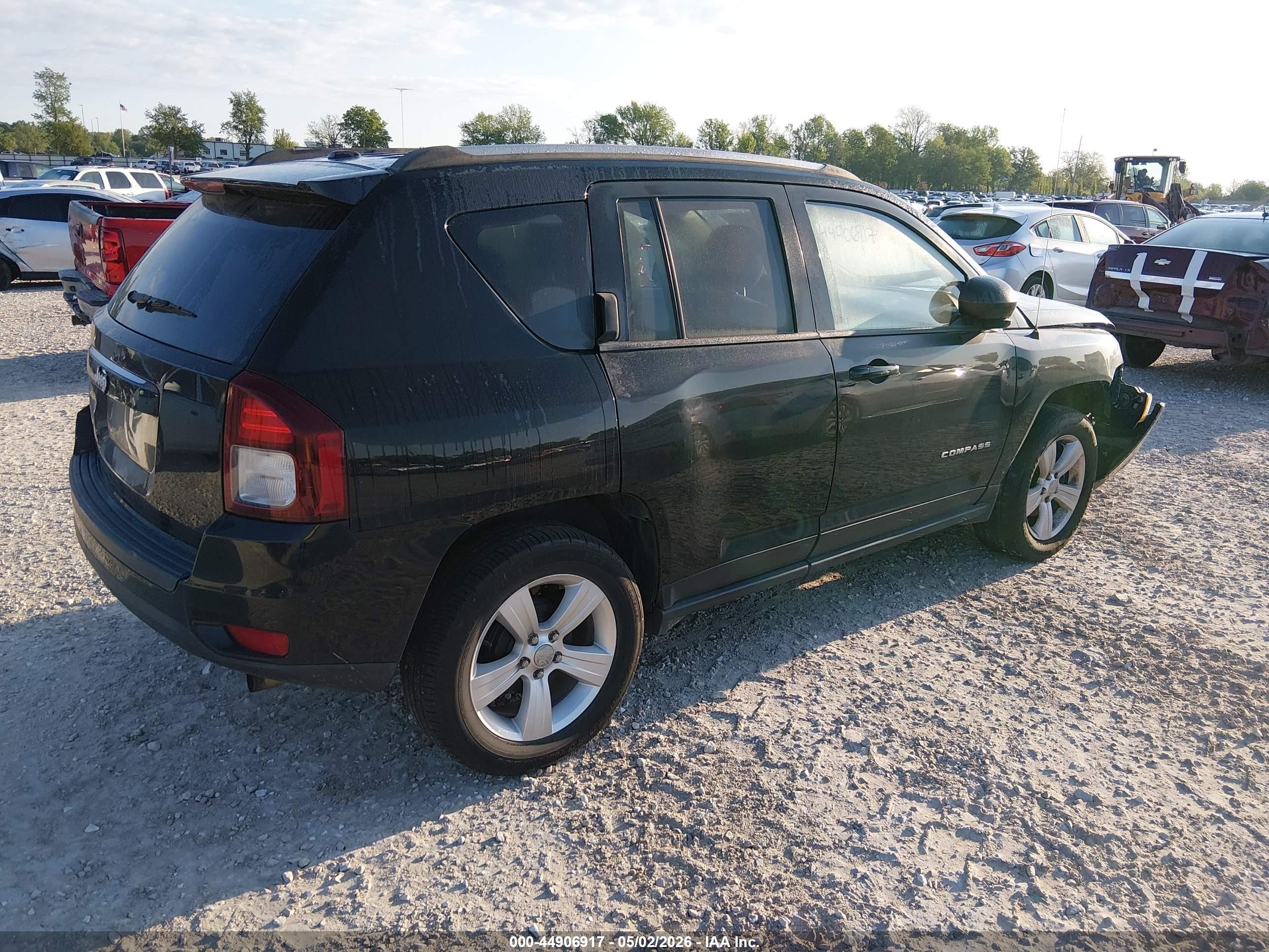 2015 Jeep Compass Sport Black vin: 1C4NJCBB7FD298230