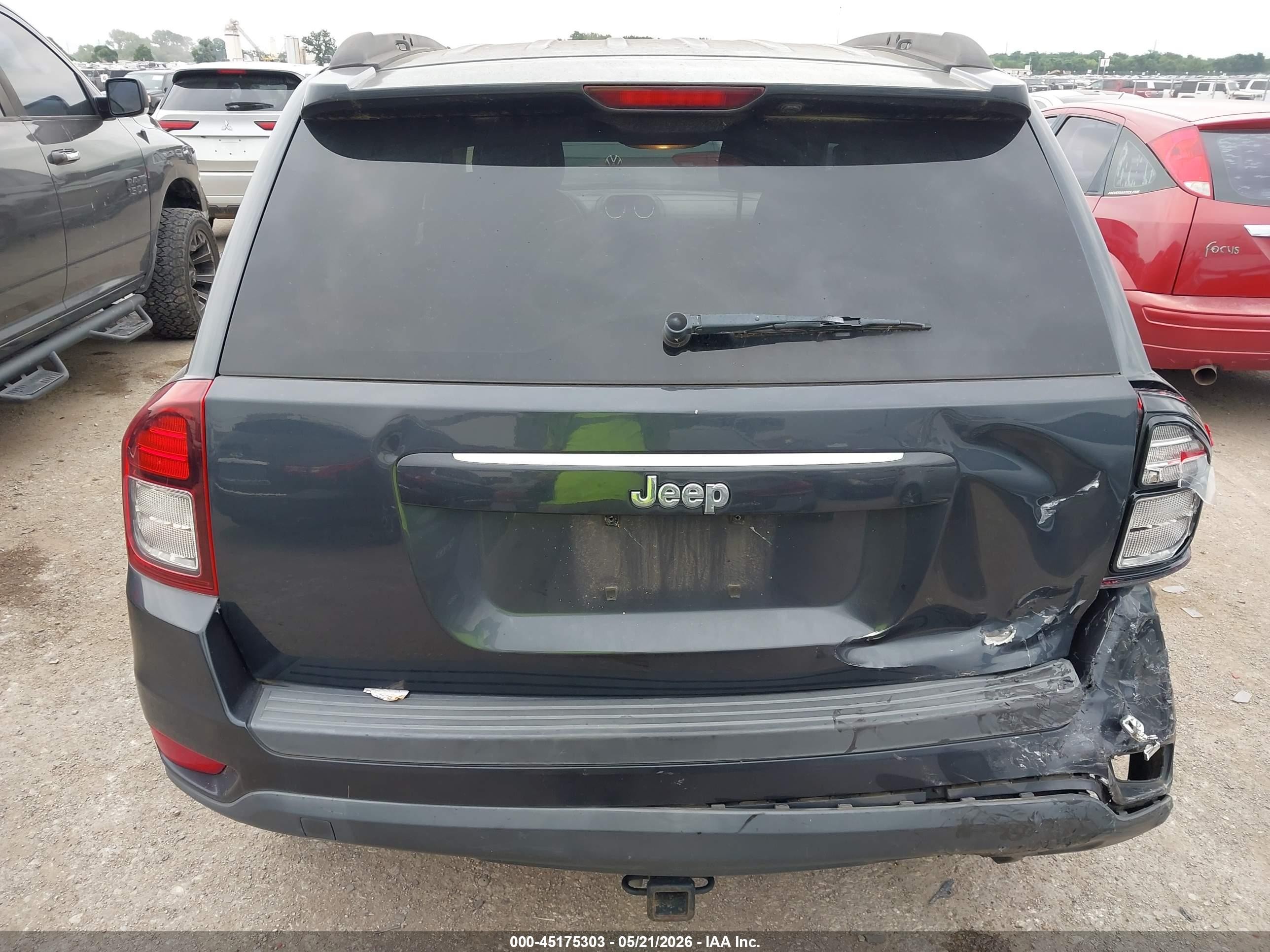 2015 Jeep Compass Sport Dark Blue vin: 1C4NJCBB8FD149955