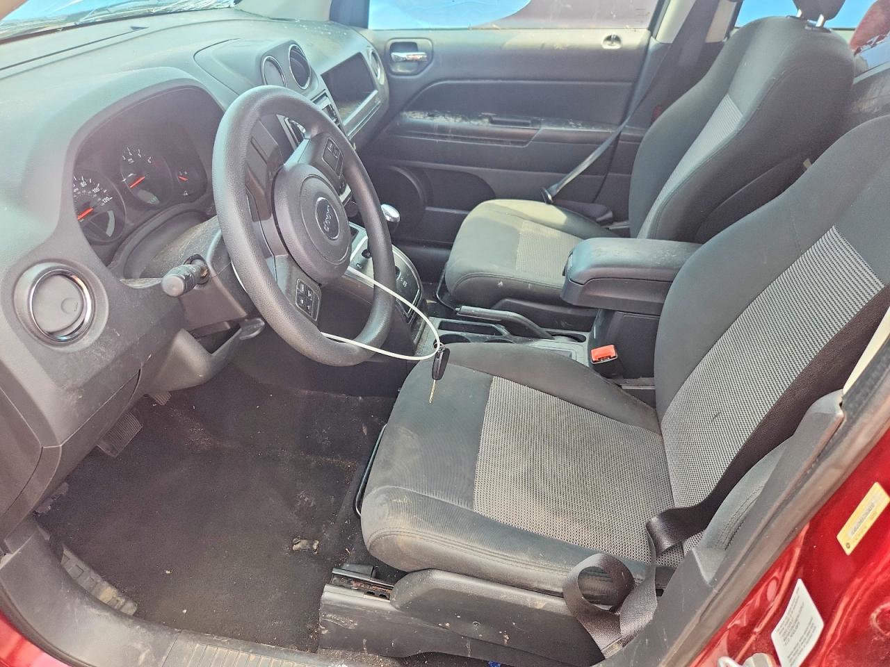 2012 Jeep Compass Sport Maroon vin: 1C4NJCBB9CD634312