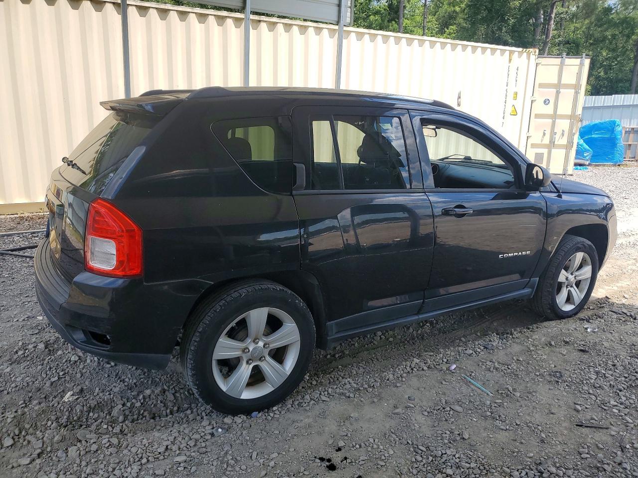 2012 Jeep Compass Sport Black vin: 1C4NJCBB9CD724642
