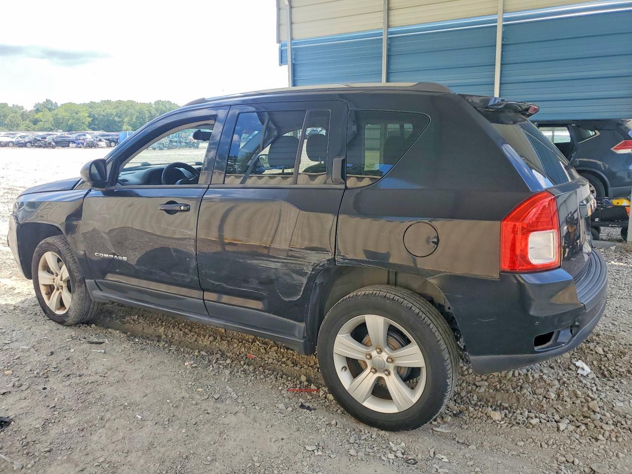 2012 Jeep Compass Sport Black vin: 1C4NJCBB9CD724642