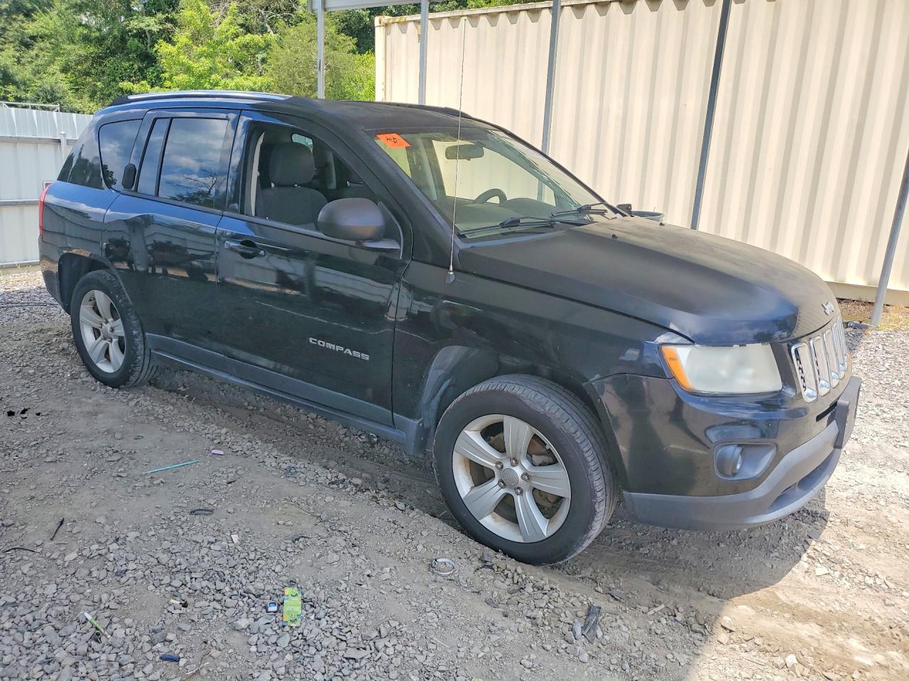 2012 Jeep Compass Sport Black vin: 1C4NJCBB9CD724642
