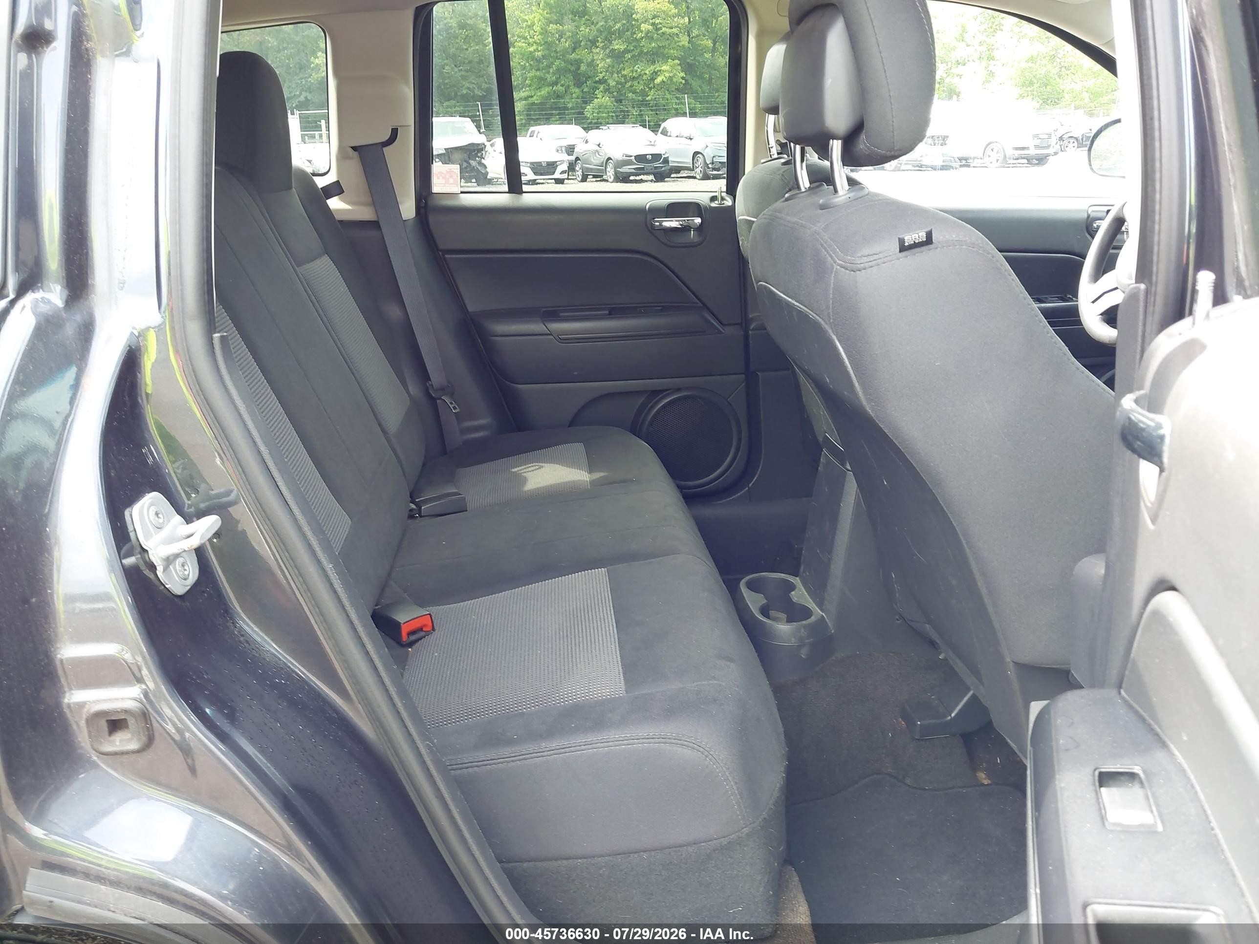 2014 Jeep Compass Sport Синий vin: 1C4NJCBB9ED582635