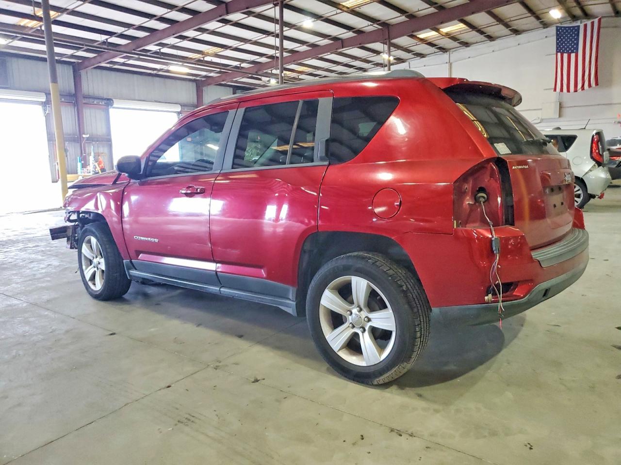 2013 Jeep Compass Sport Бордовый vin: 1C4NJCBBXDD255269