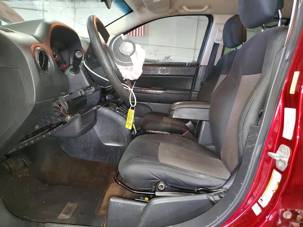 2013 Jeep Compass Sport Бордовый vin: 1C4NJCBBXDD255269